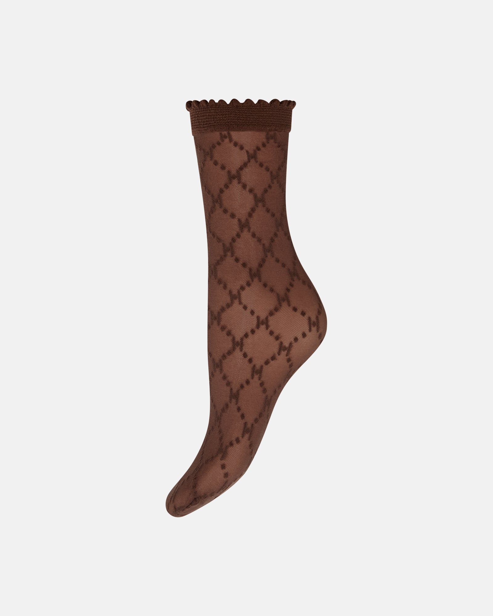 Socks Logo 25 app - Brown