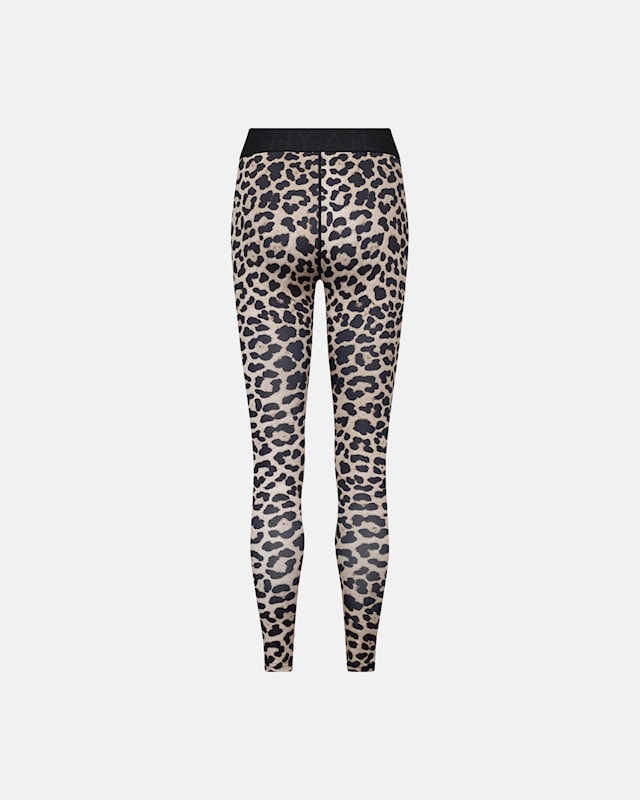 Legging W. Leopard Print - Multicolour