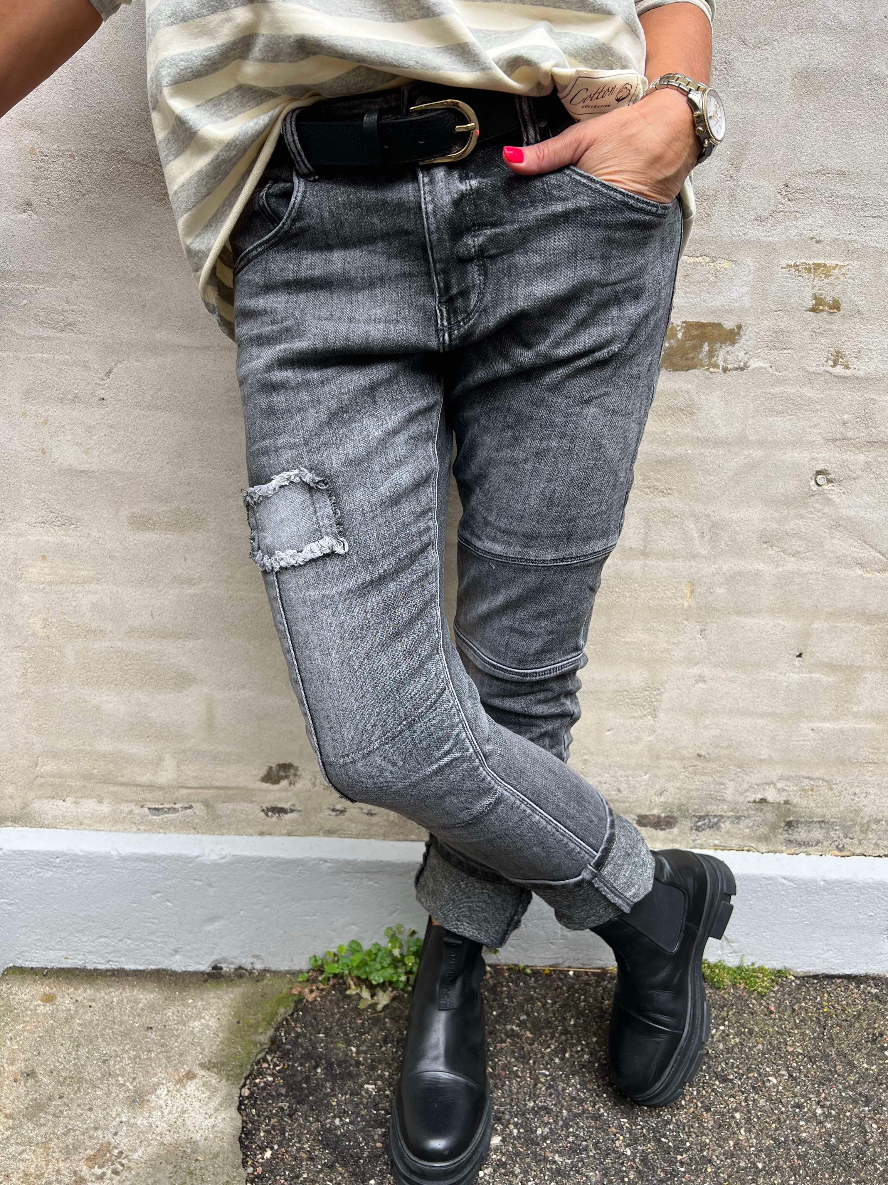 Renee jeans dark grey