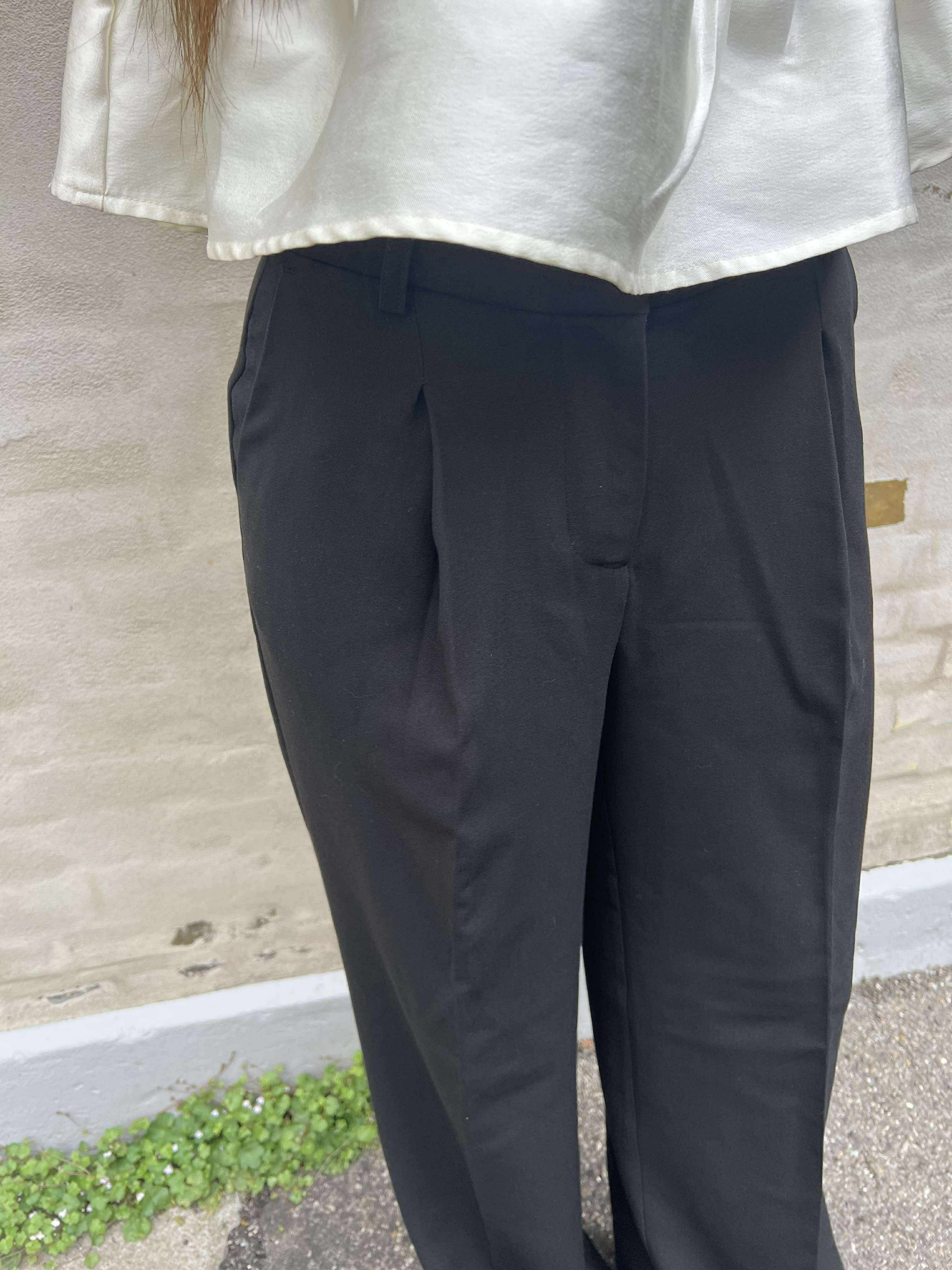 Ivy wide pant - Black