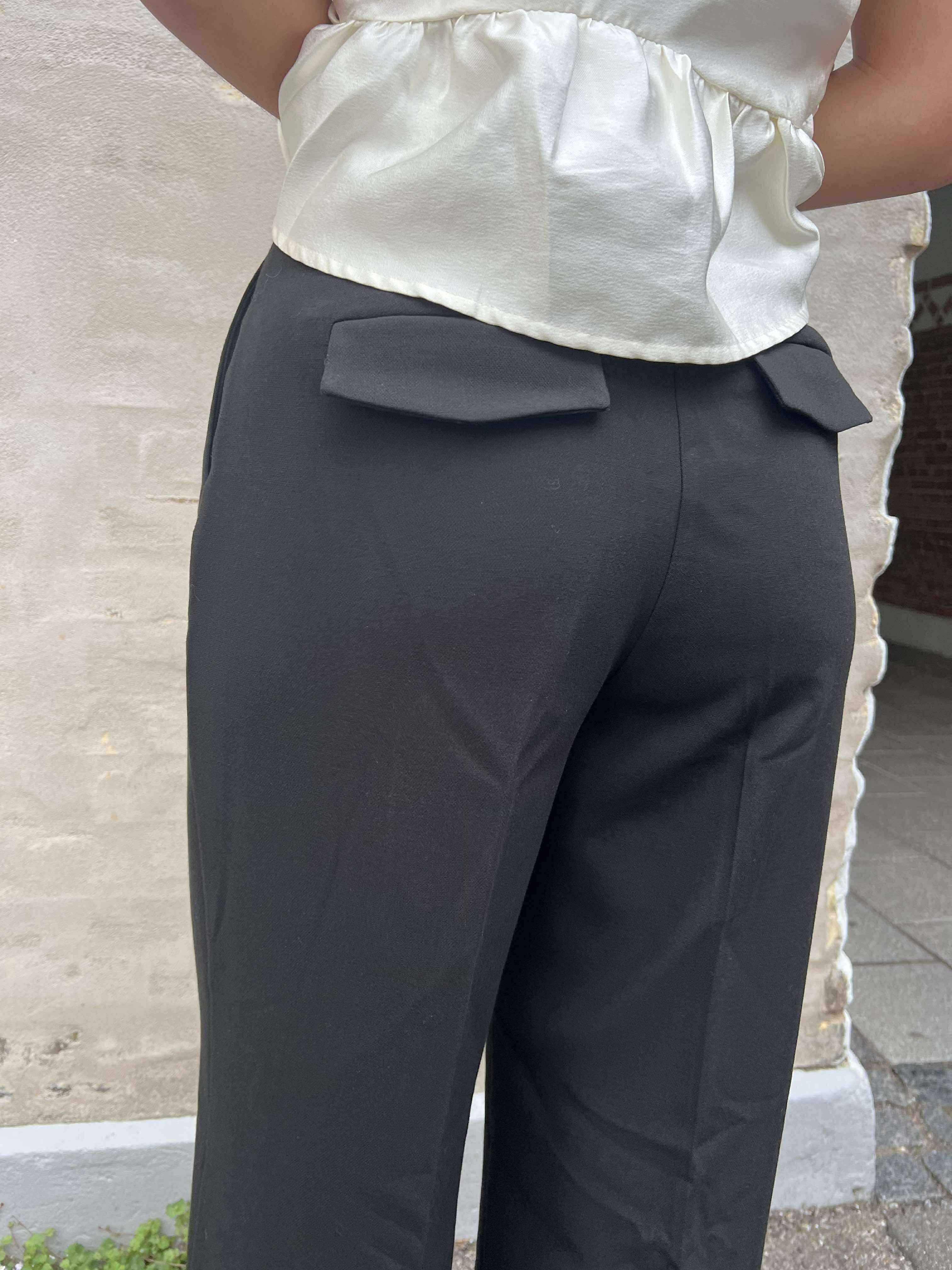 Ivy wide pant - Black