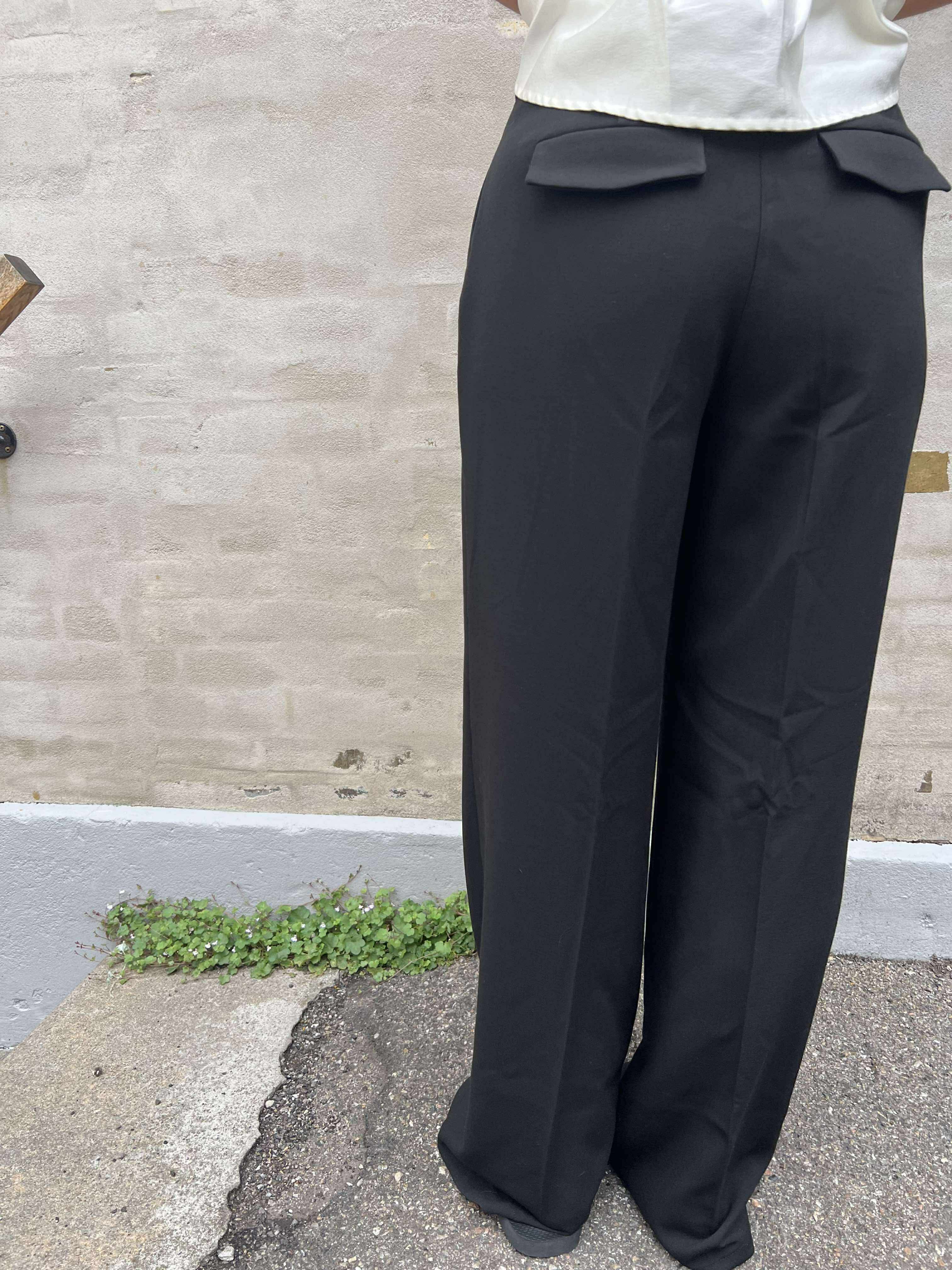 Ivy wide pant - Black