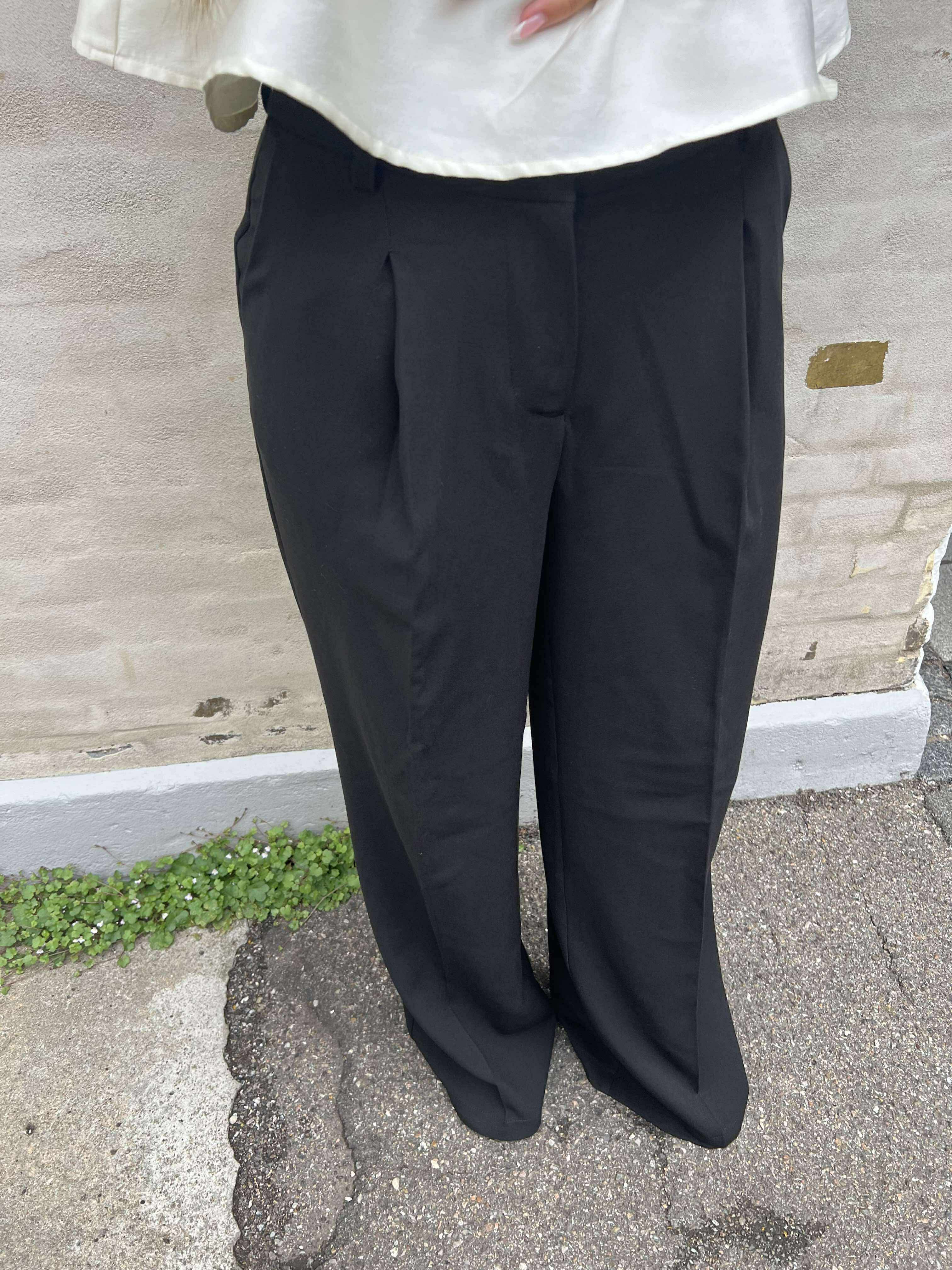 Ivy wide pant - Black