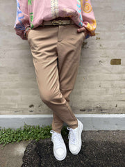 Lisa Slim Pant - Tannin