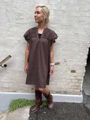 Christel dress - Brown