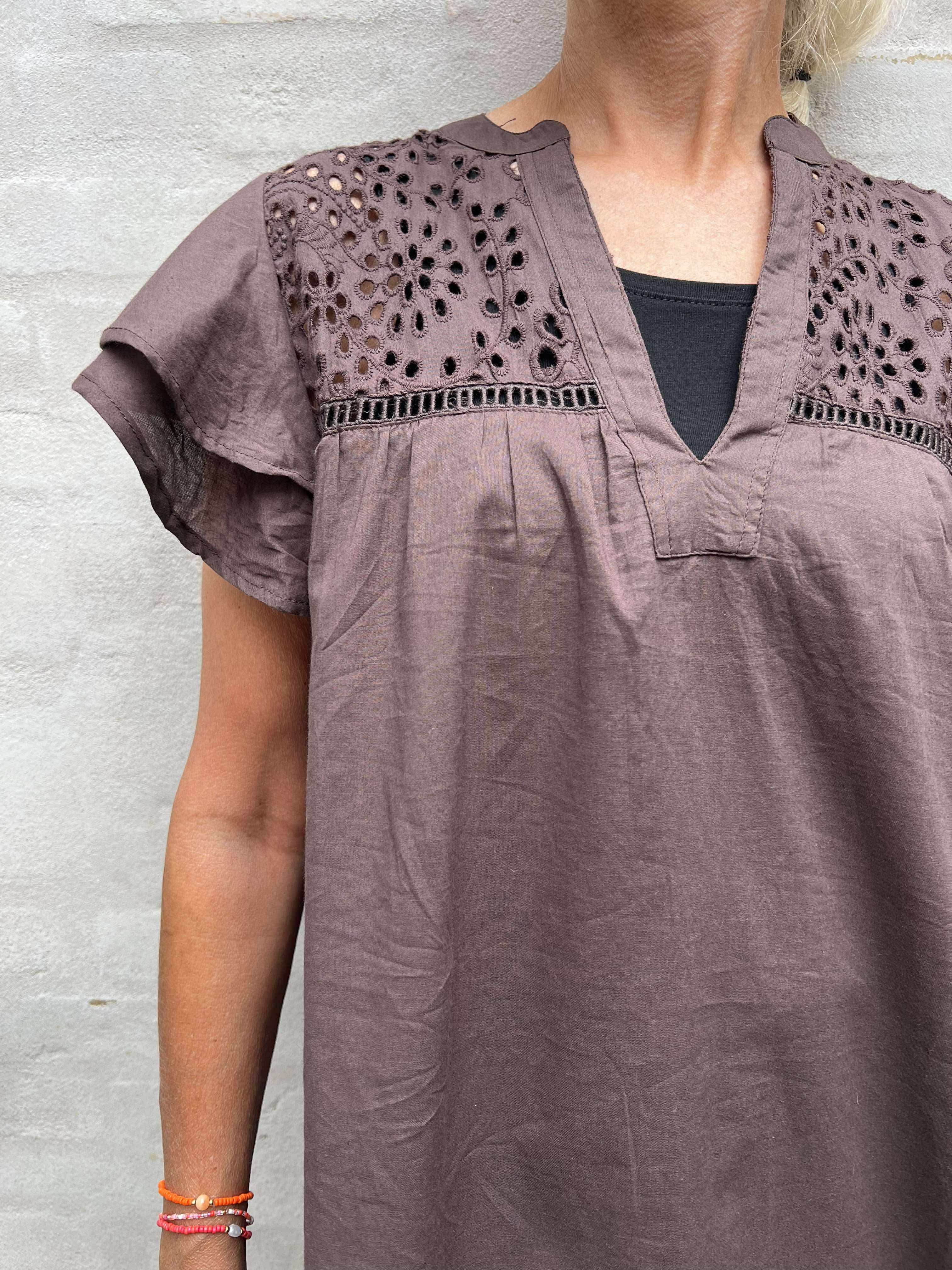 Christel dress - Brown