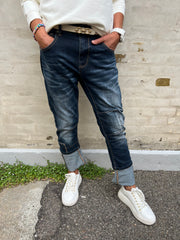 PREORDER-Berta Jeans - Dark Denim