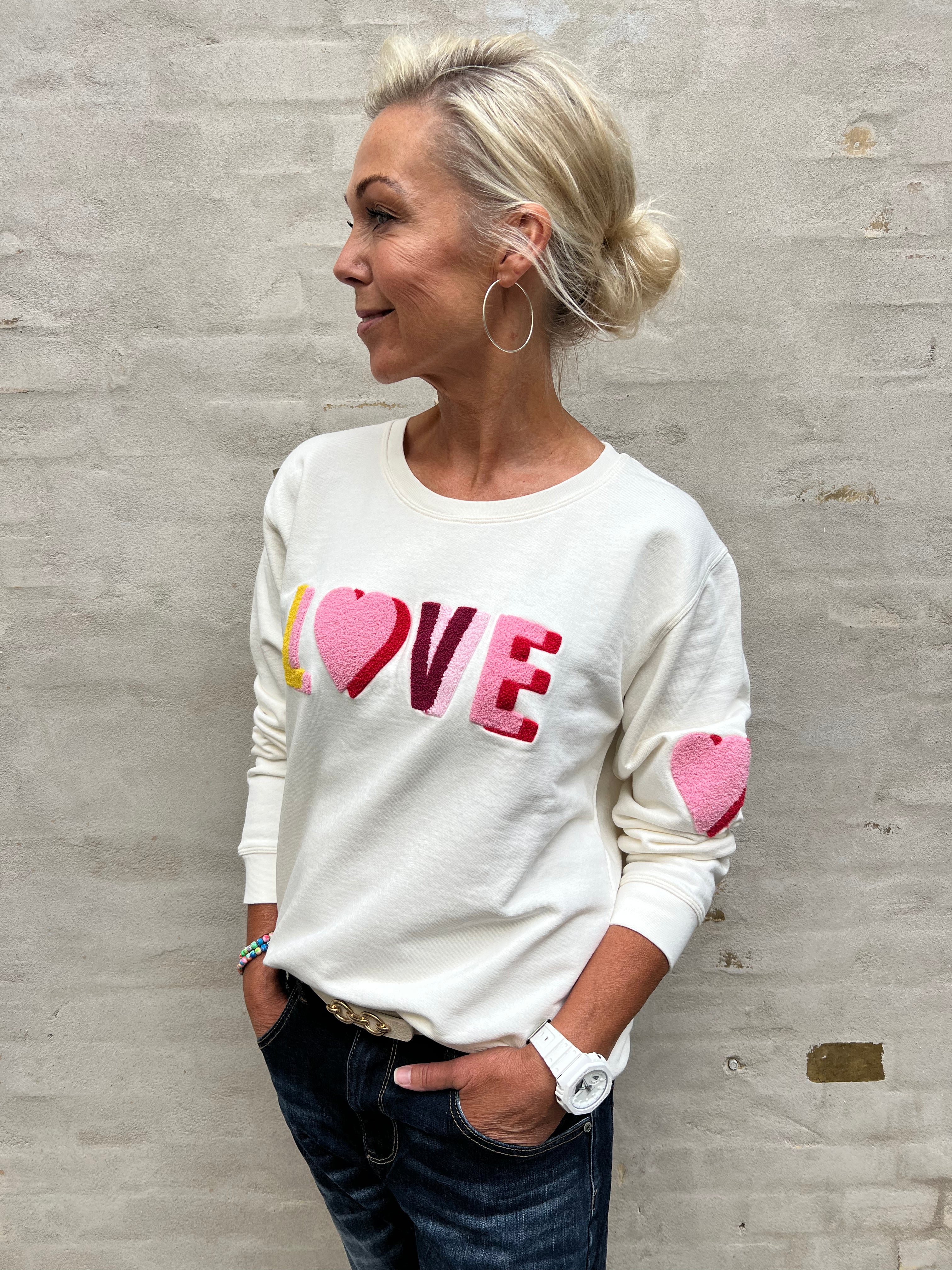 Sweat LOVE Heart - Nature