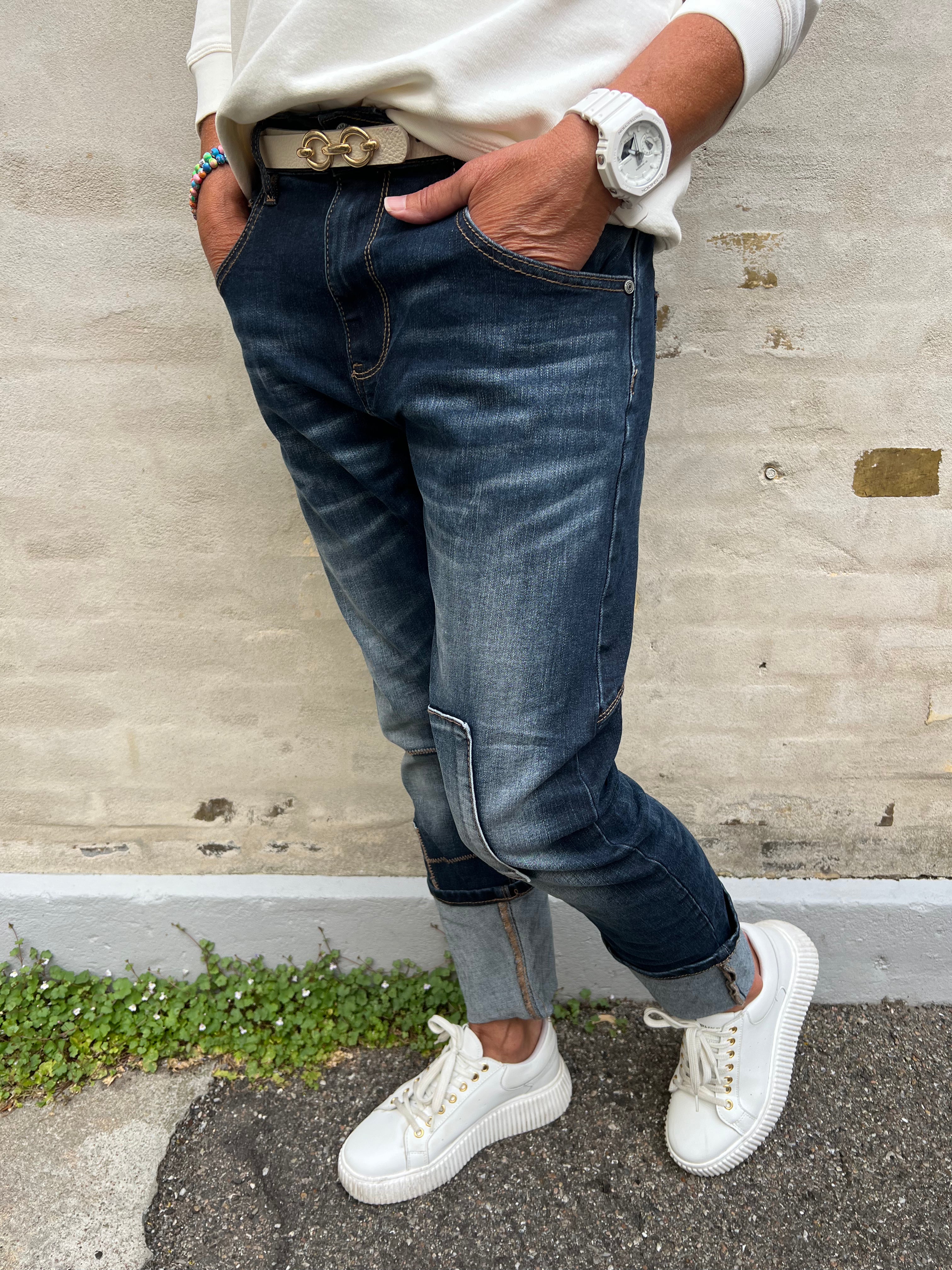 PREORDER-Berta Jeans - Dark Denim