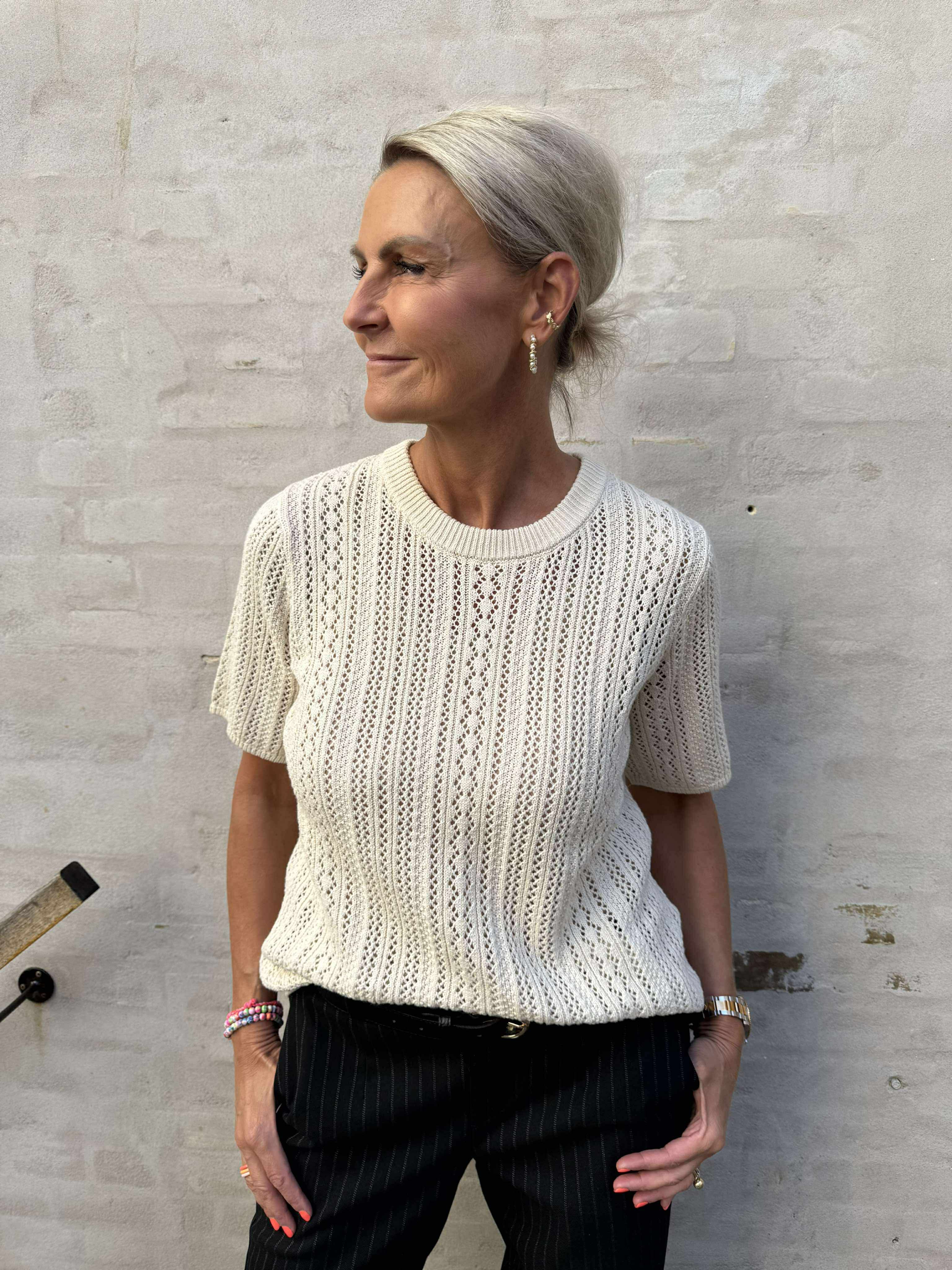 Nuka O-Neck Knit Birch