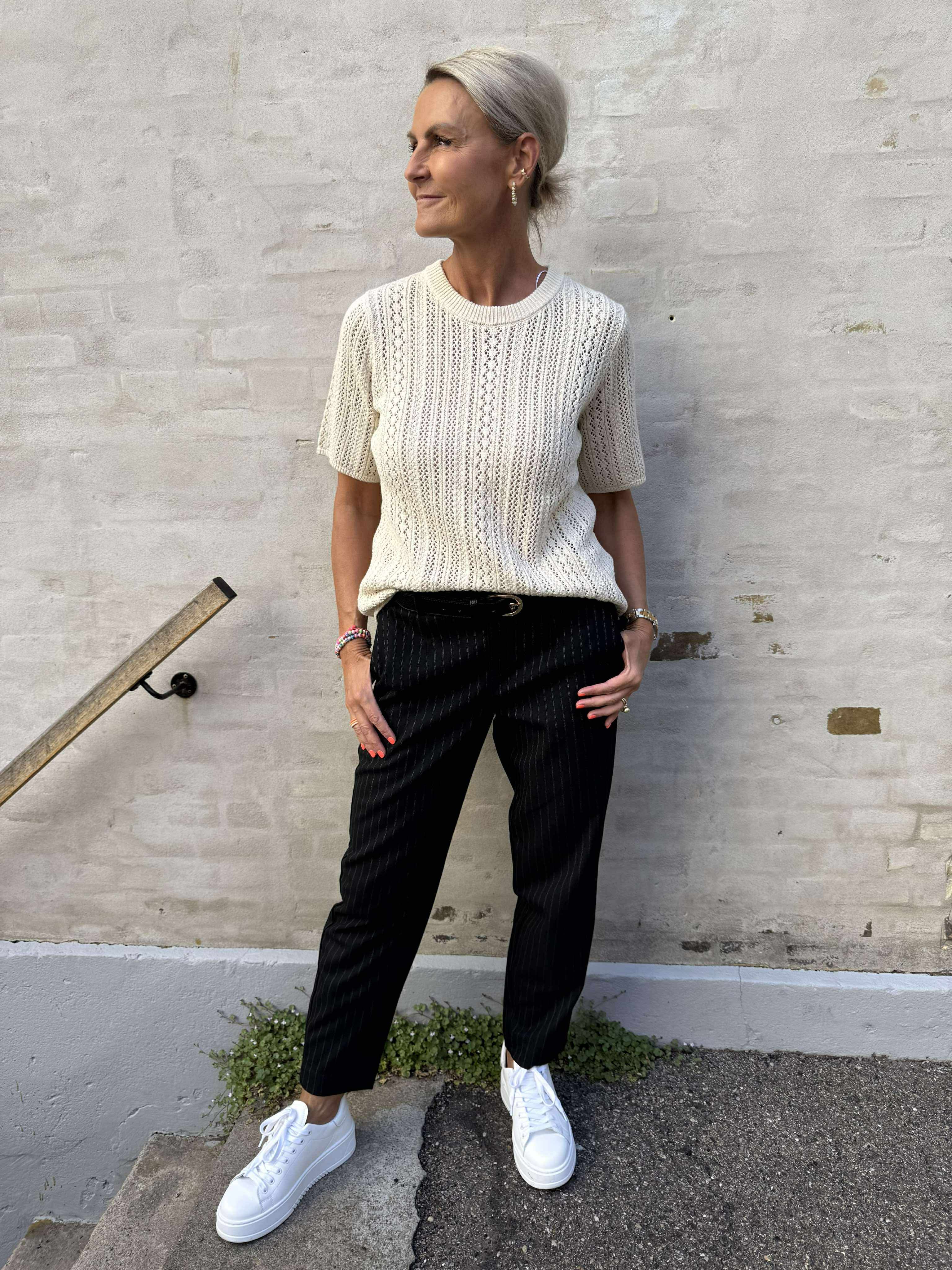 Nuka O-Neck Knit Birch