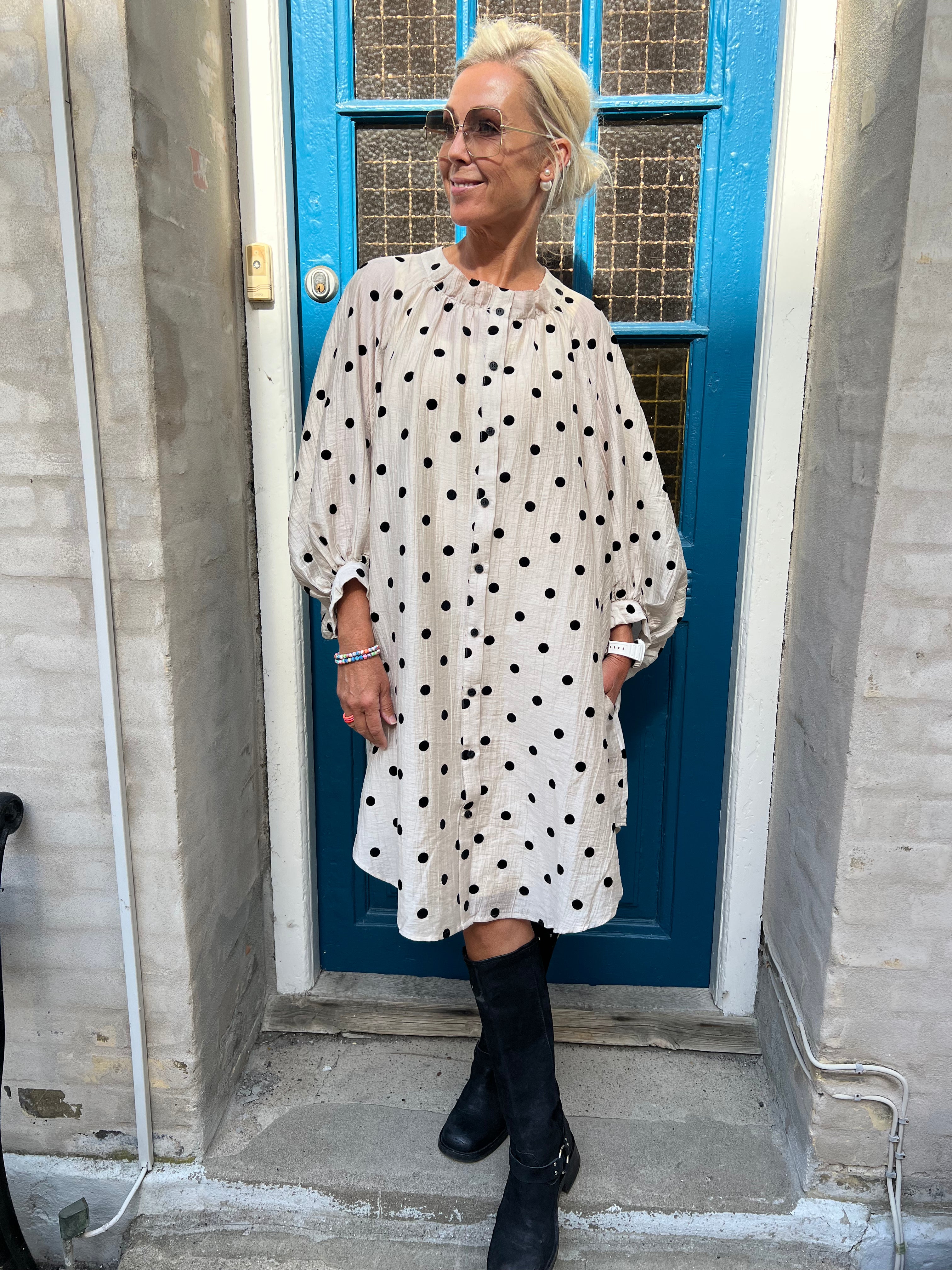 Clara Dress - Beige