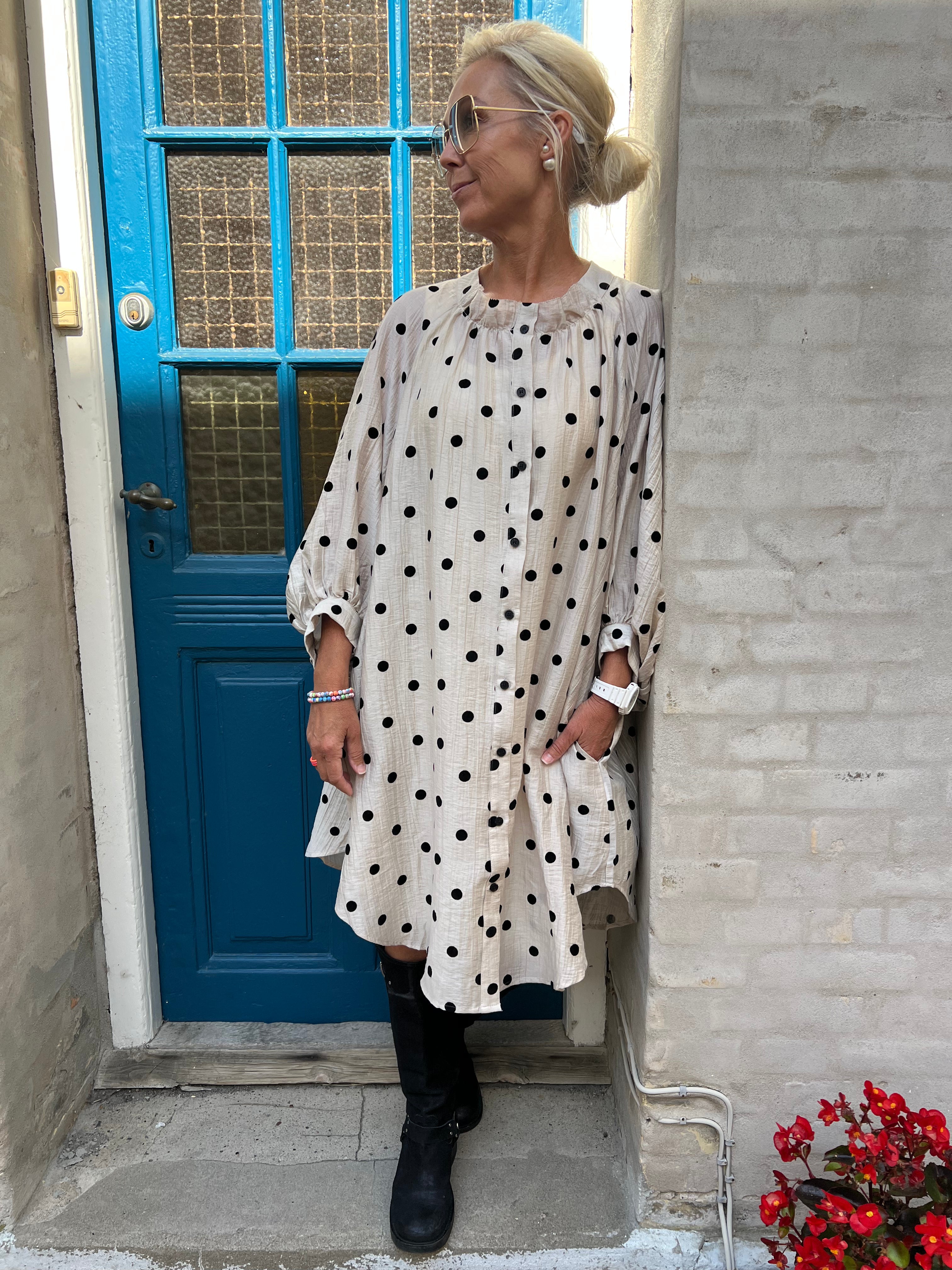 Clara Dress - Beige