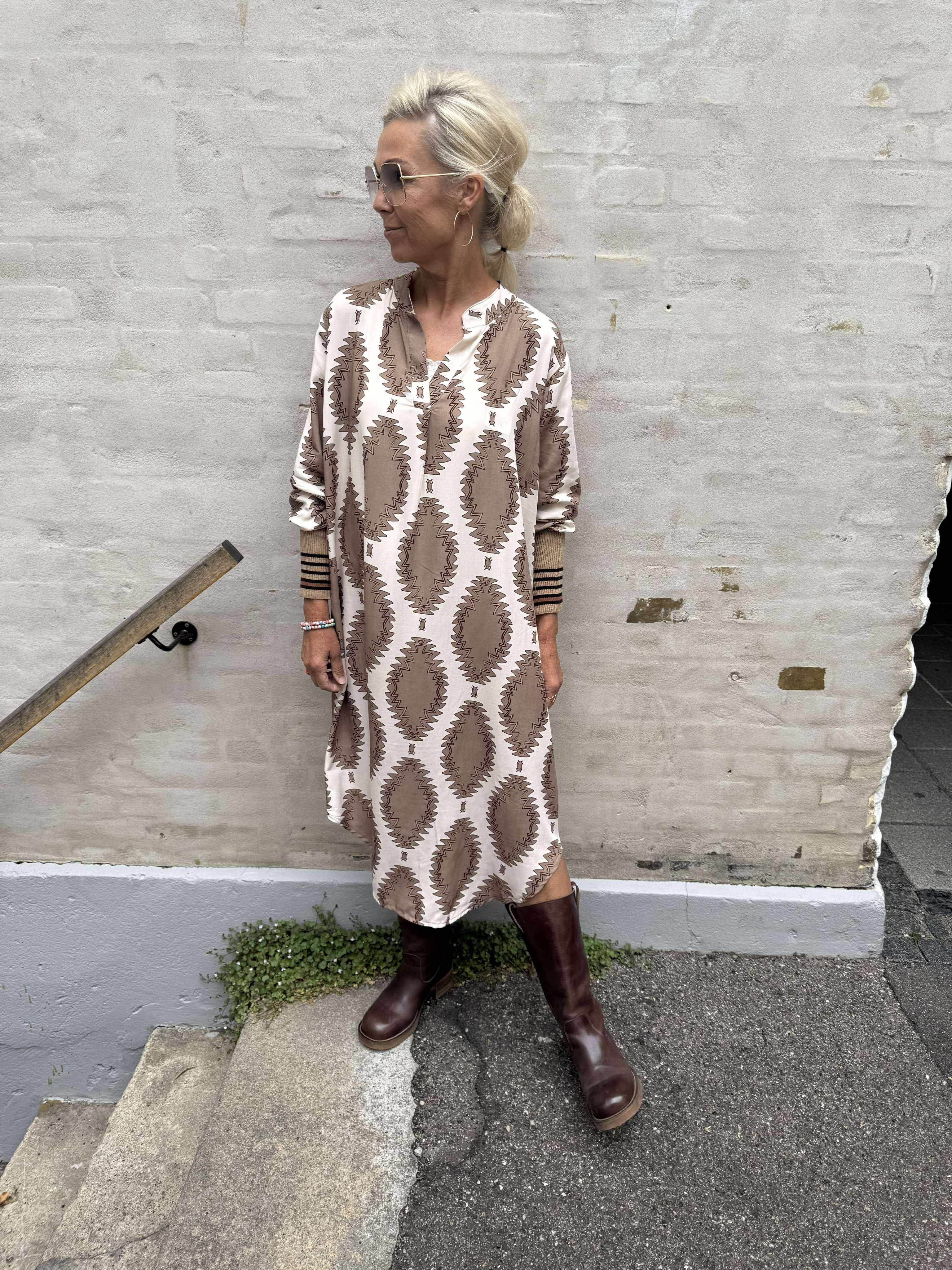 Skye Dress - Fango