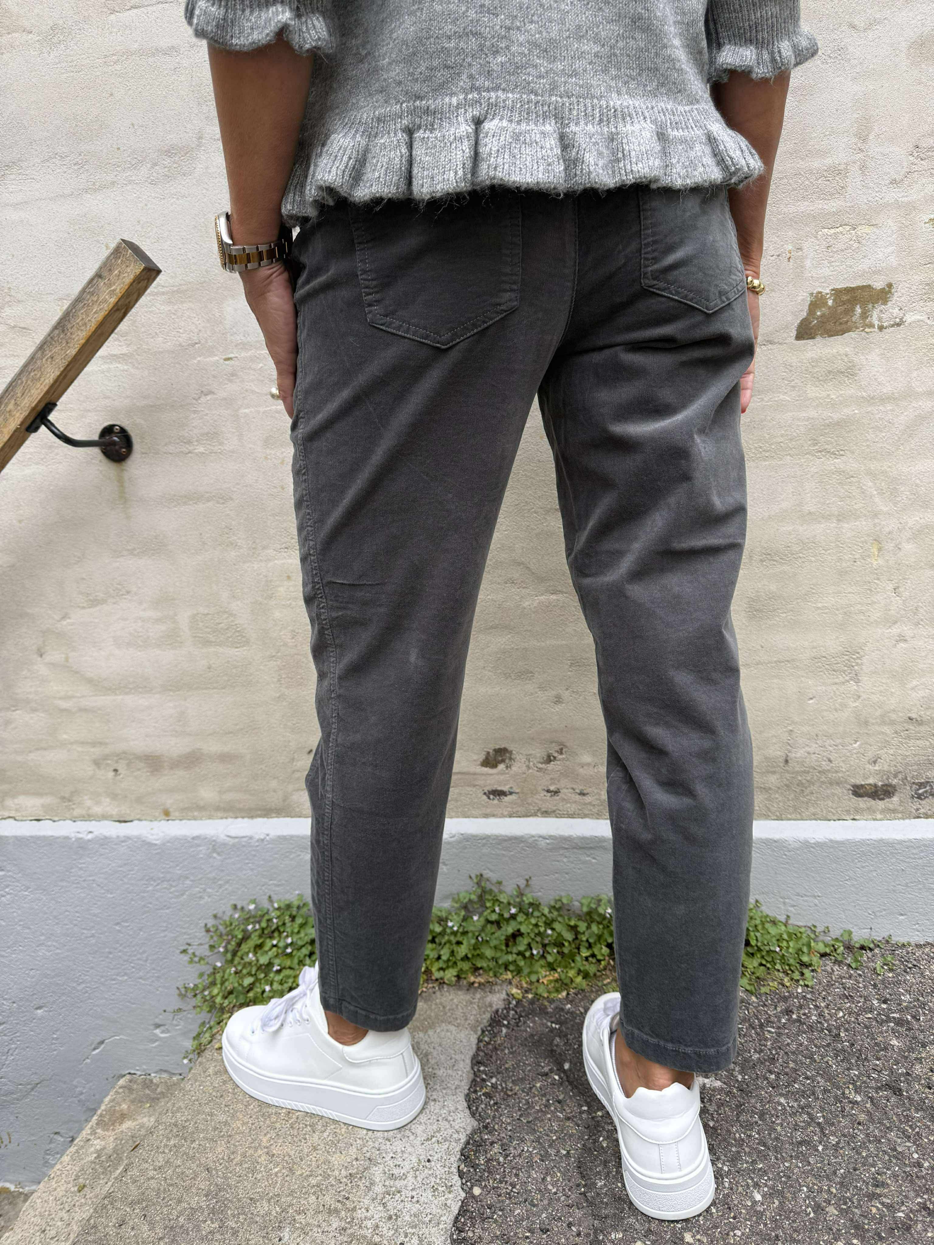 Bonny Corduro bukser - Concrete Grey