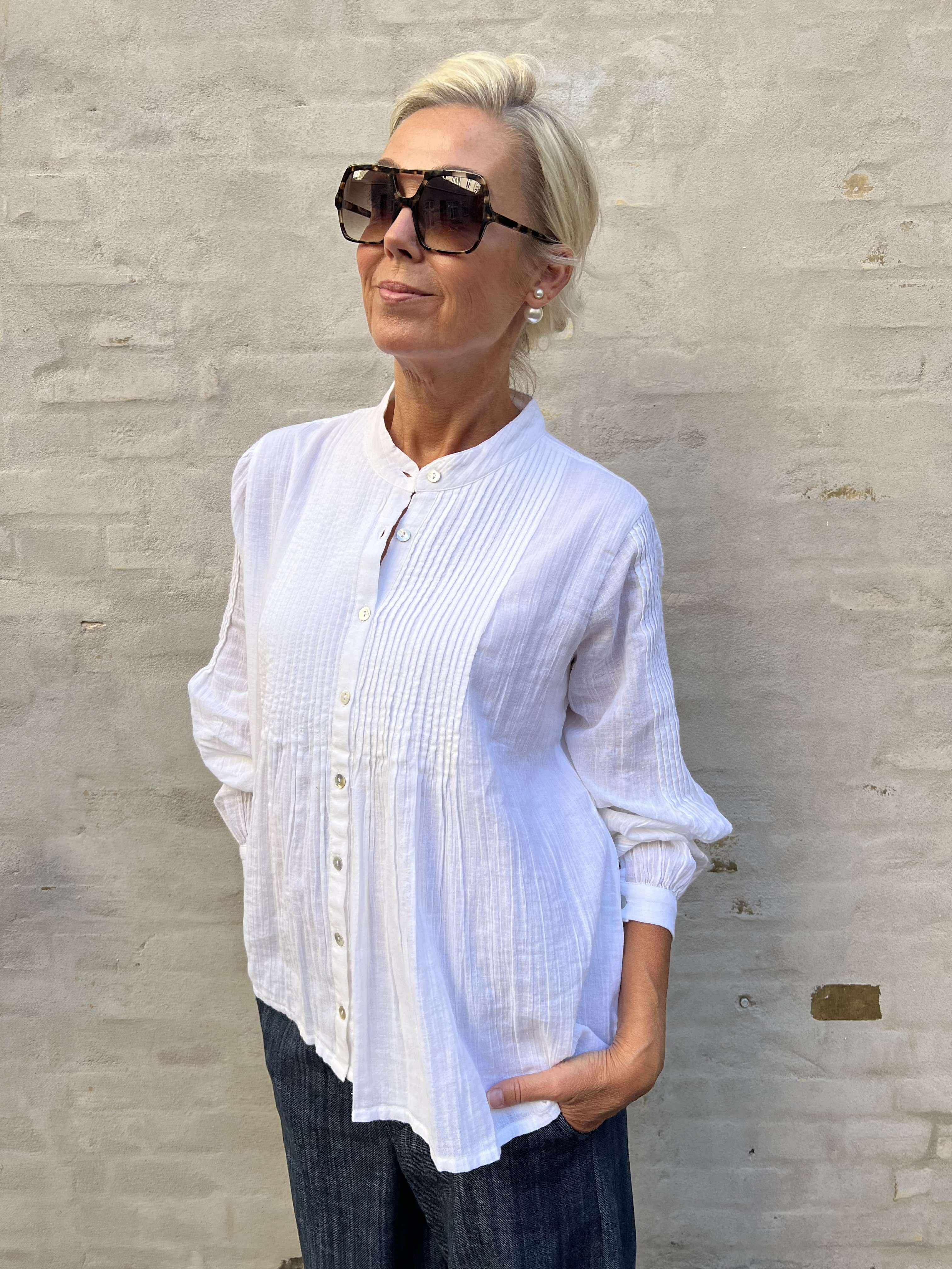 Paula shirt - Paper White