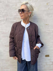 ALLIE QUILTED JACKET - Java