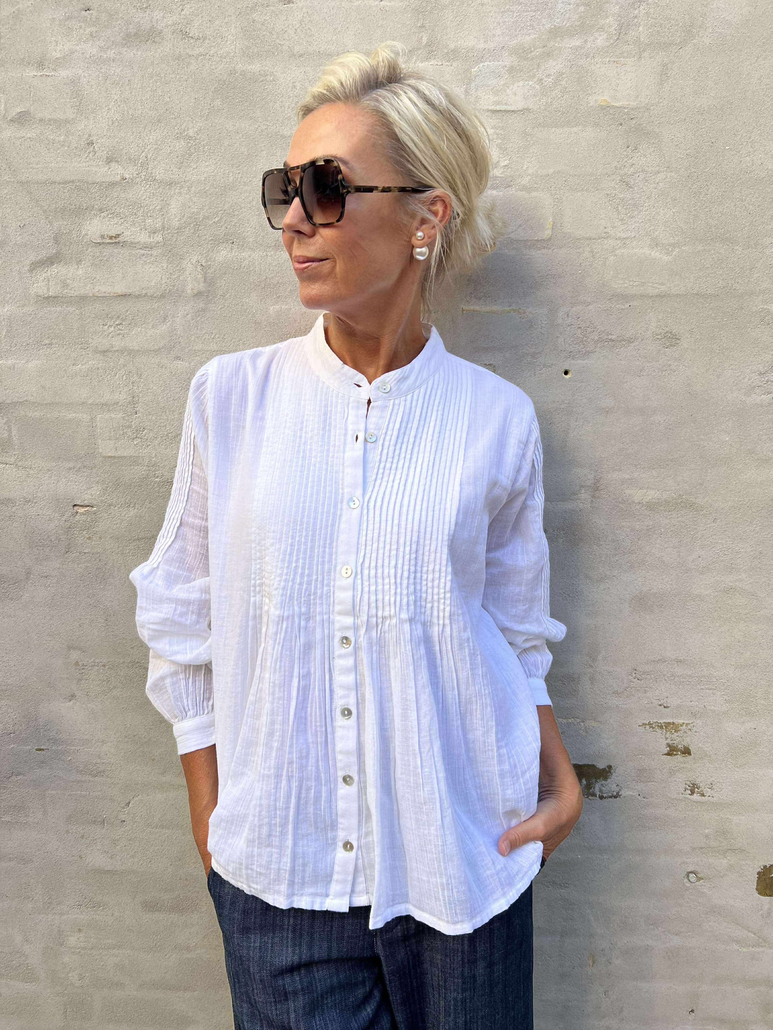Paula shirt - Paper White