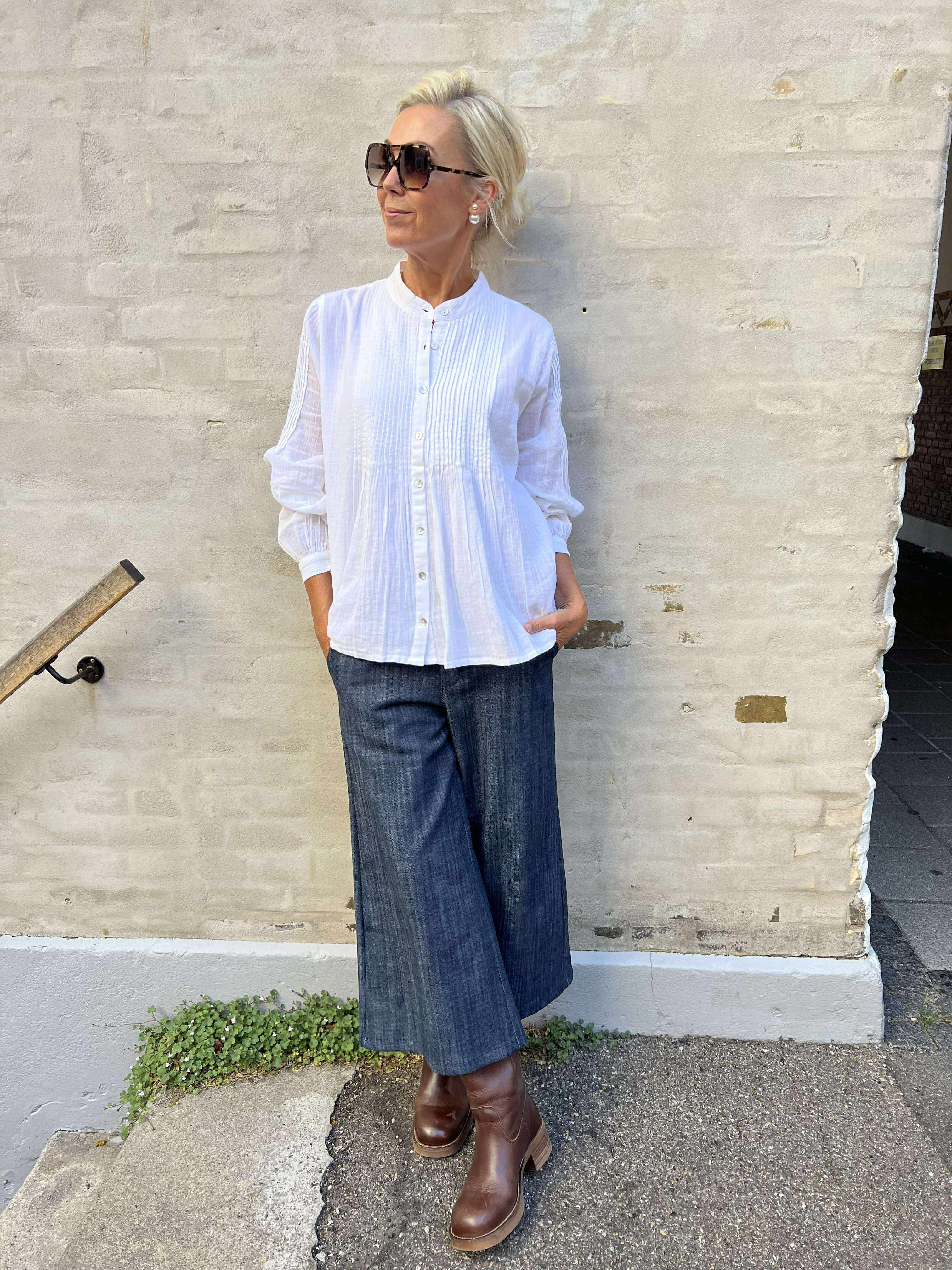 Paula shirt - Paper White