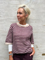 DELL striped jumper - Plum