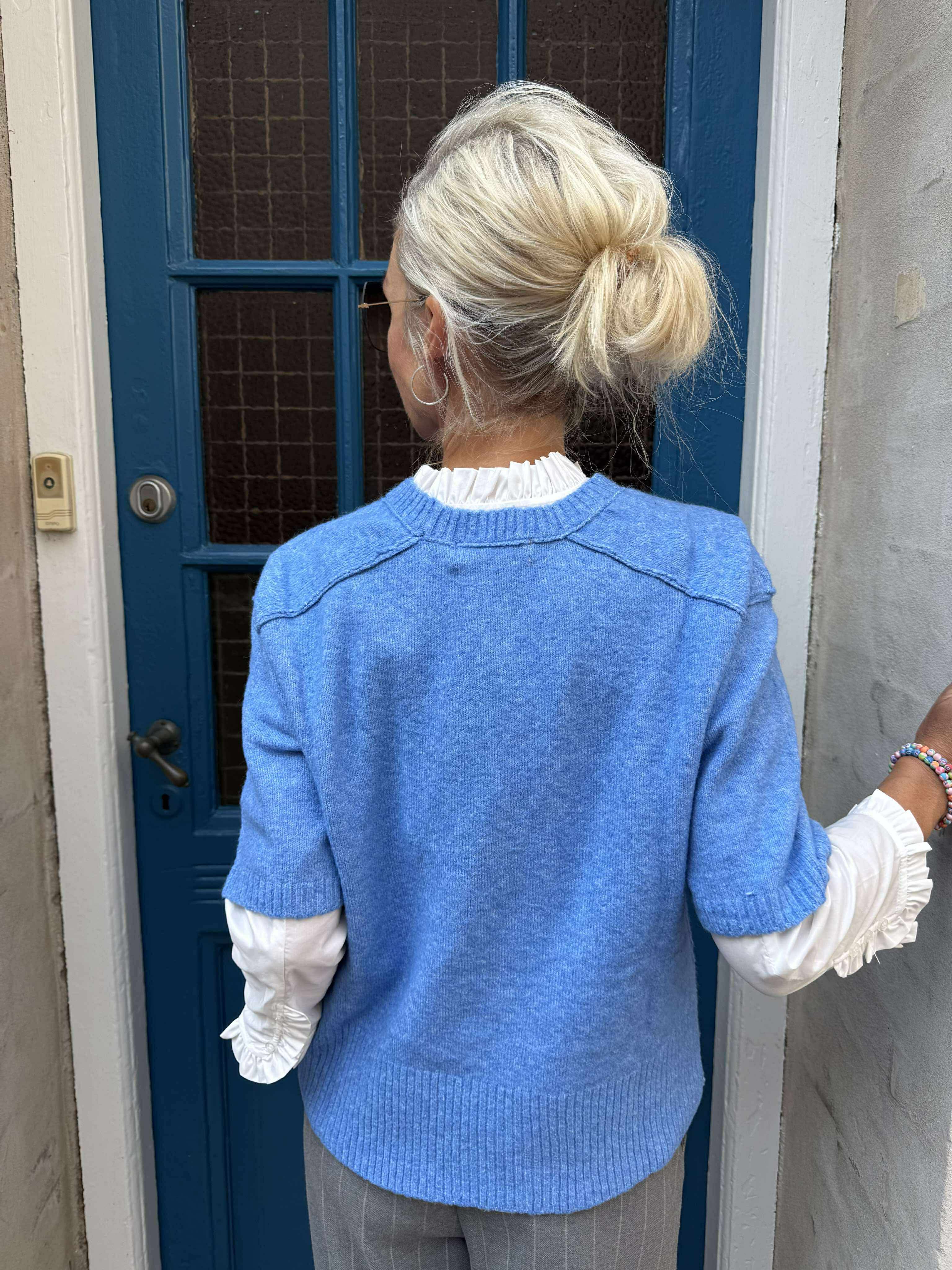 Calay SS Pullover - Victoria Blue Melange