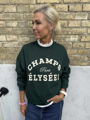 MESA O-NECK EMB SWEAT - Pine Grove CHAMPS EMB