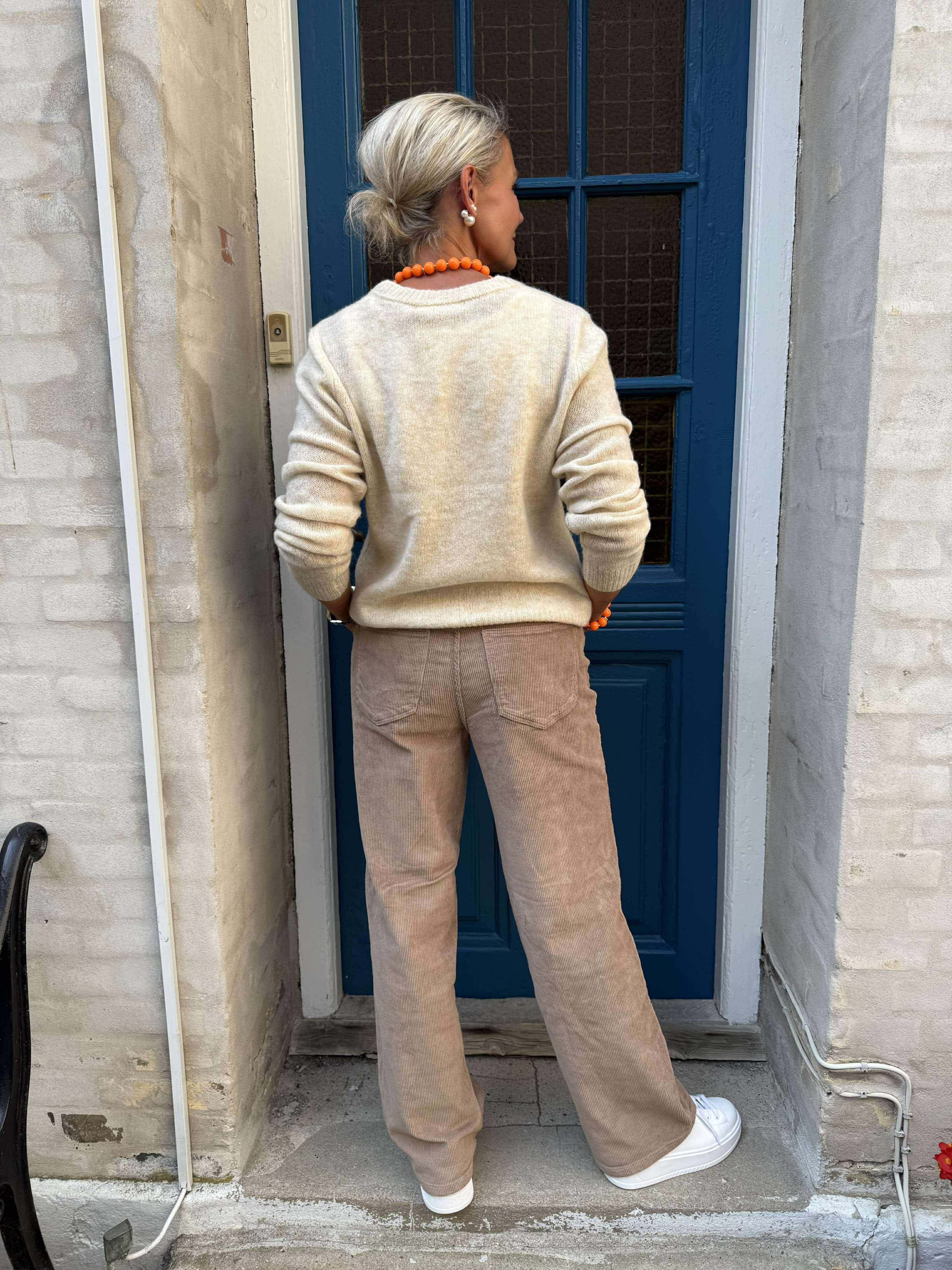 Asima Katrina VN Pullover - Whitecap Melange