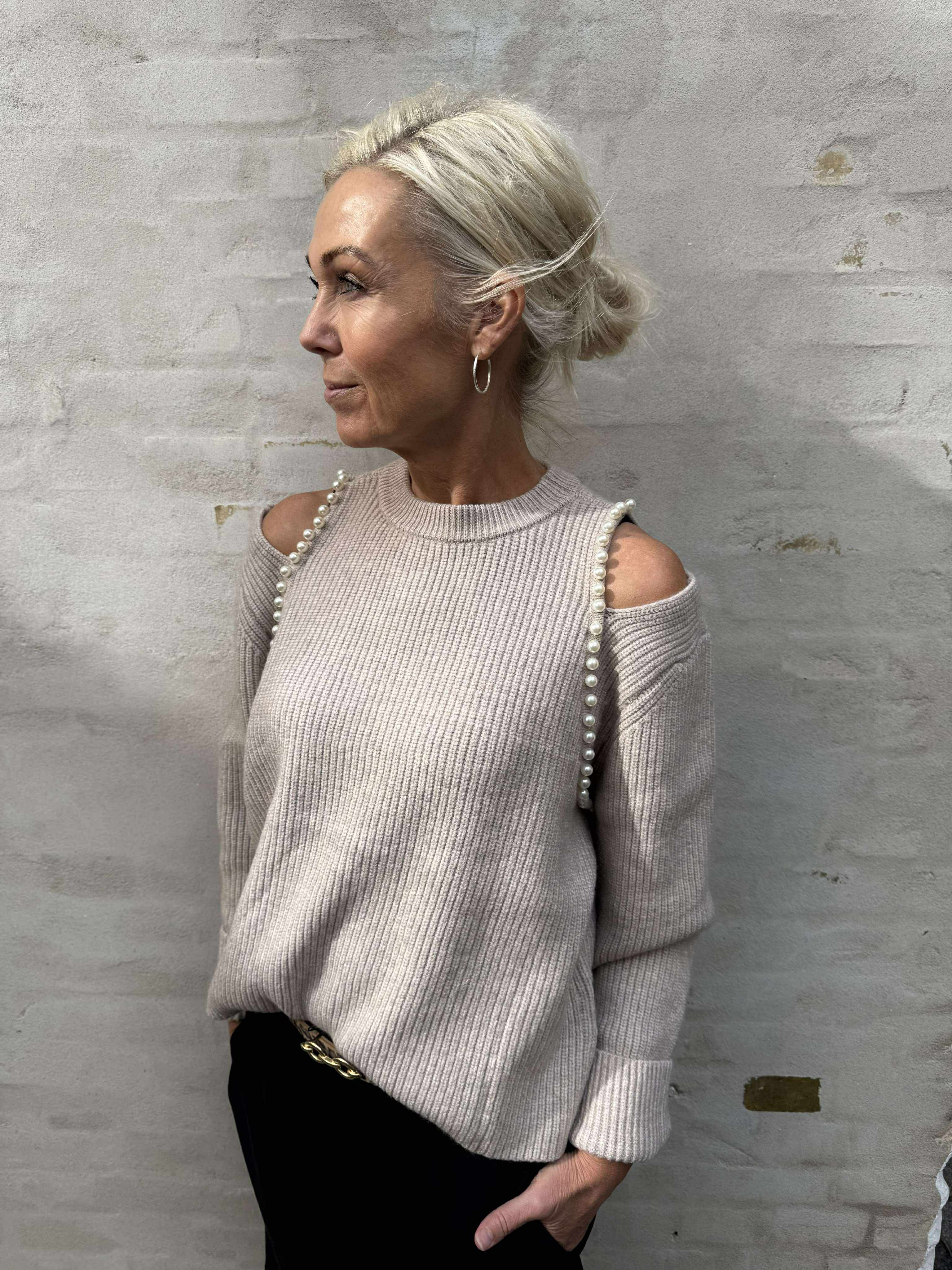 RowCC Rib  Pearl Knit - Bone