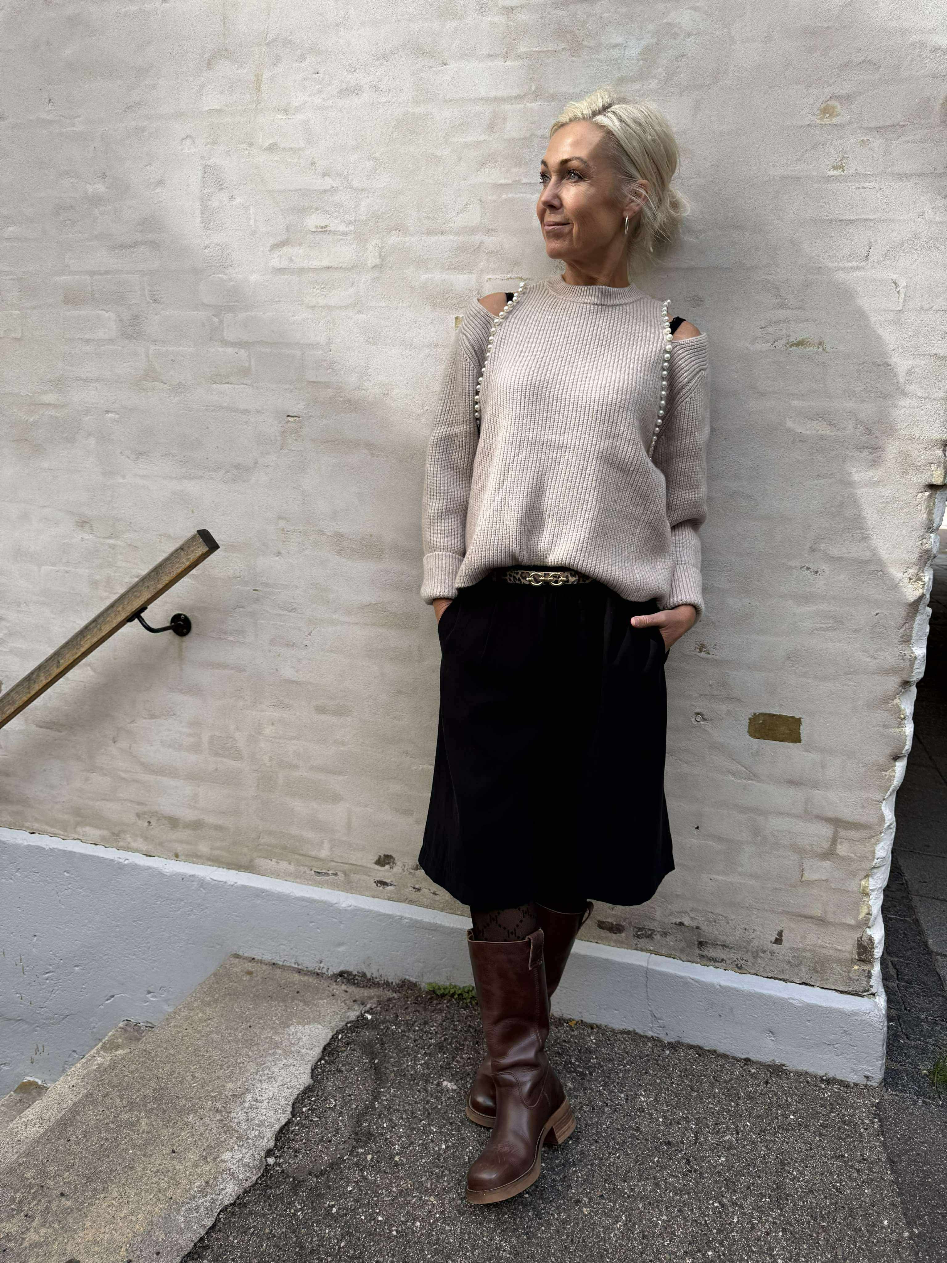 RowCC Rib  Pearl Knit - Bone