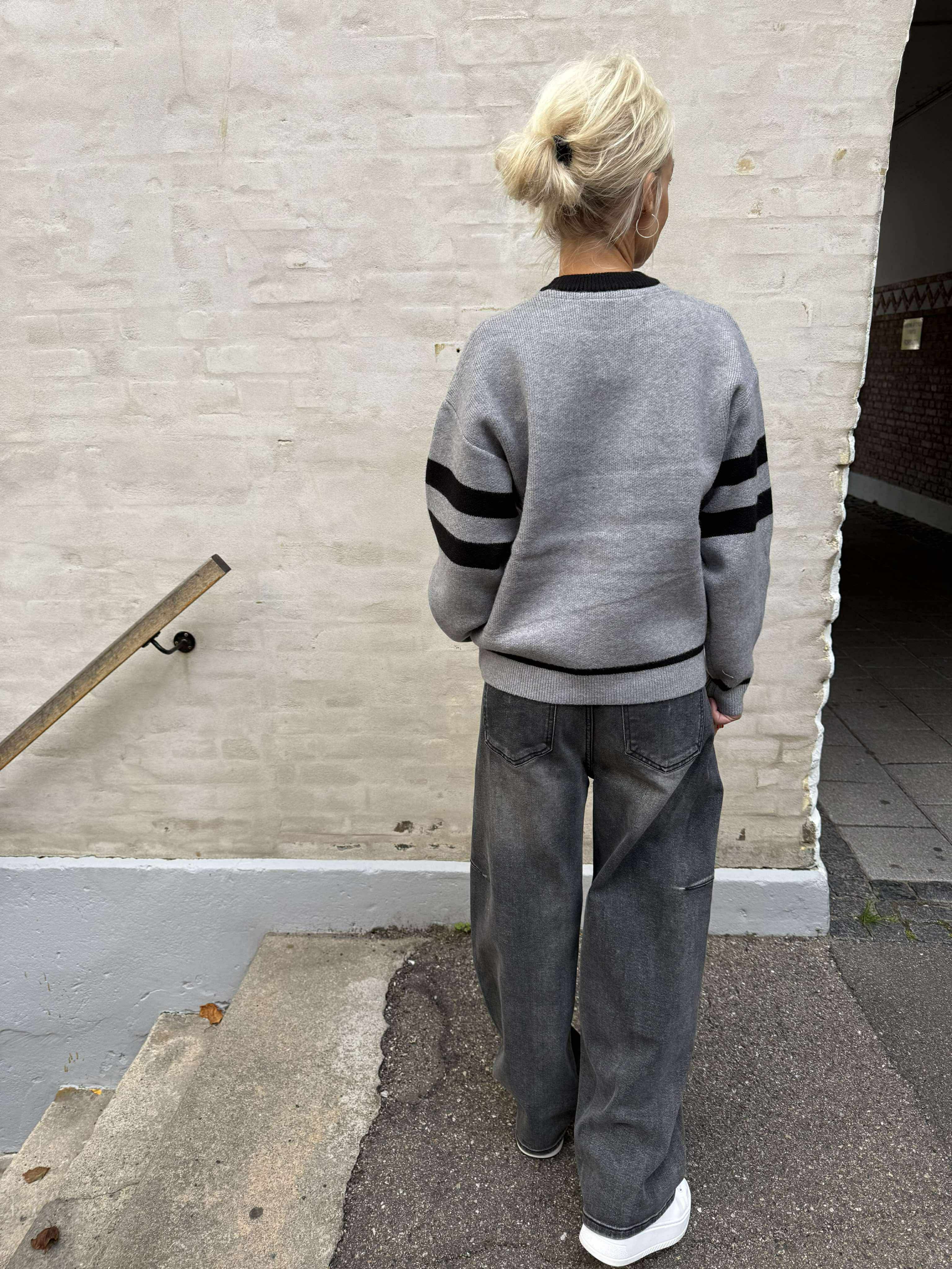 RowCC Coco Logo Knit - Light Grey
