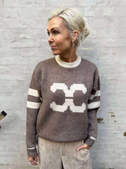 RowCC Coco Logo Knit - Walnut