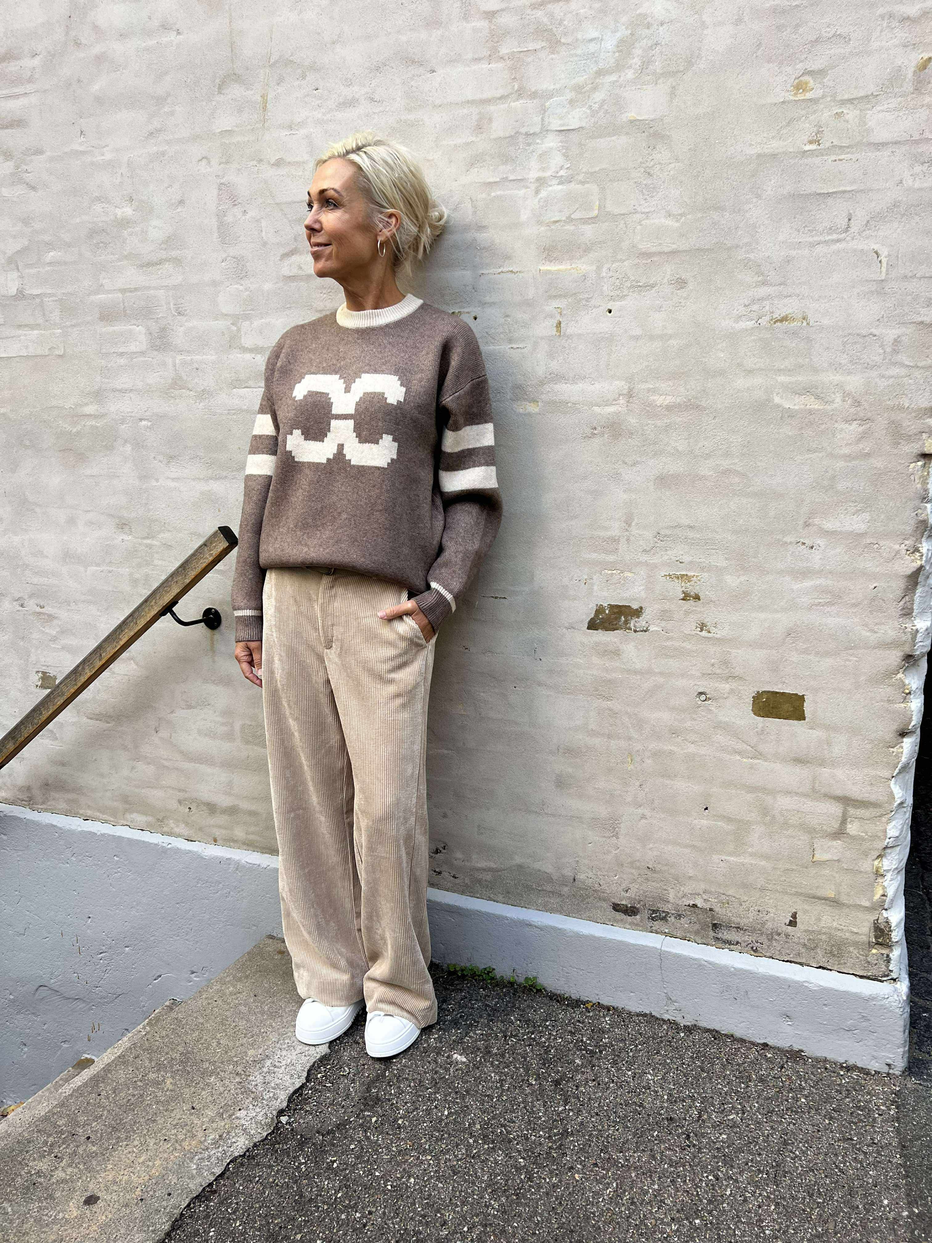 RowCC Coco Logo Knit - Walnut