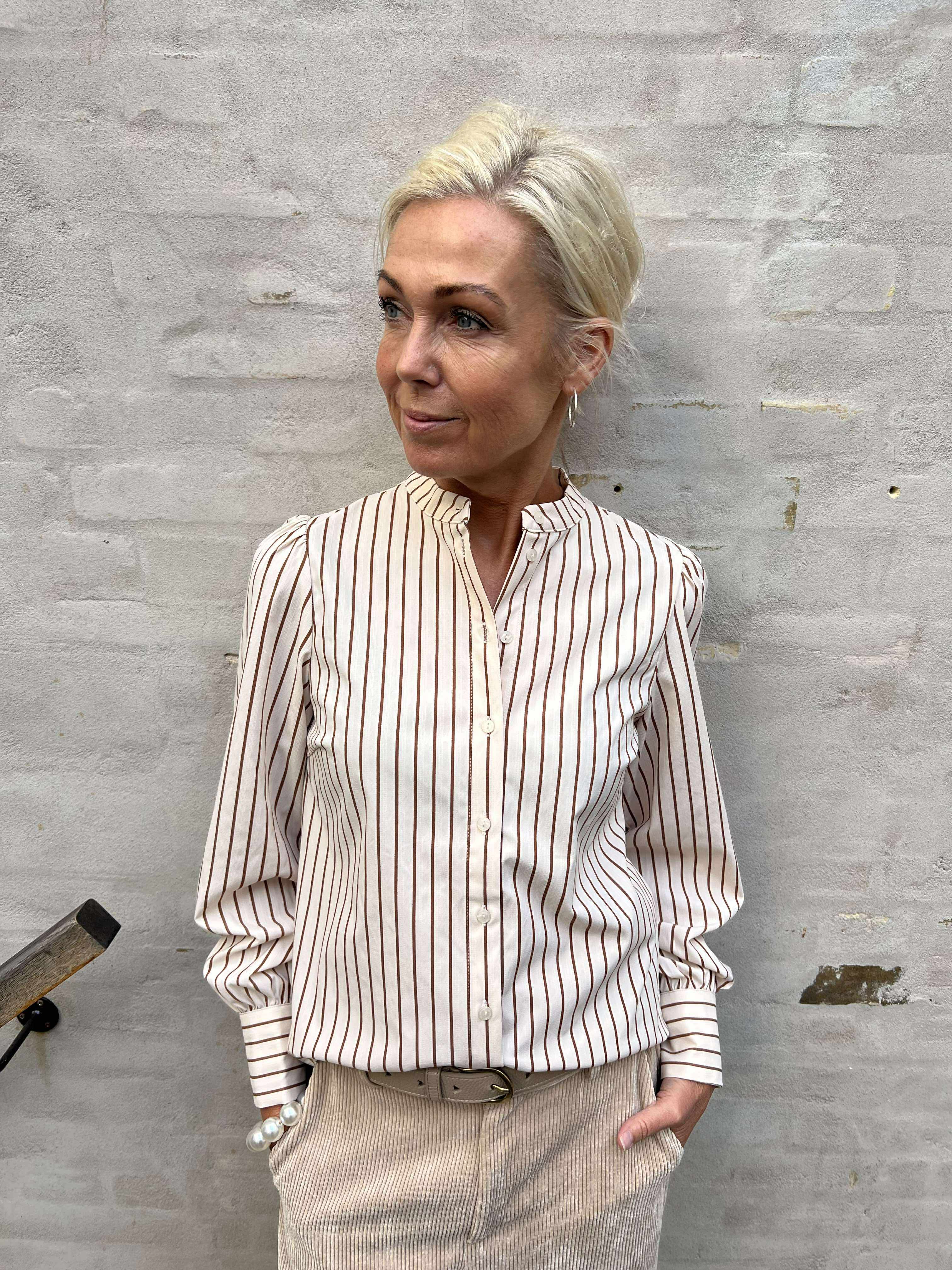 SorinCC Stripe Shirt - Bone