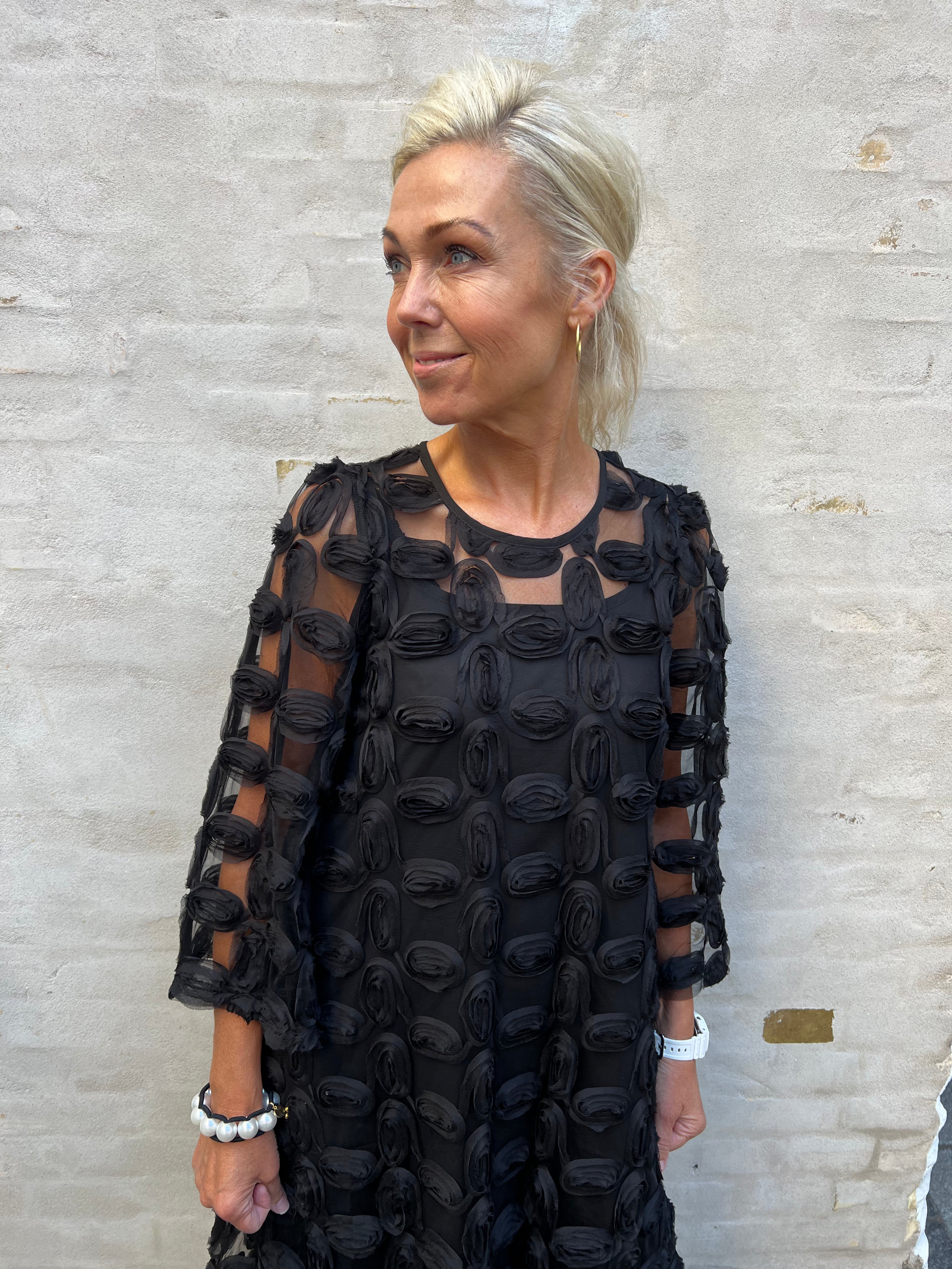 VIOLET short dress - Black