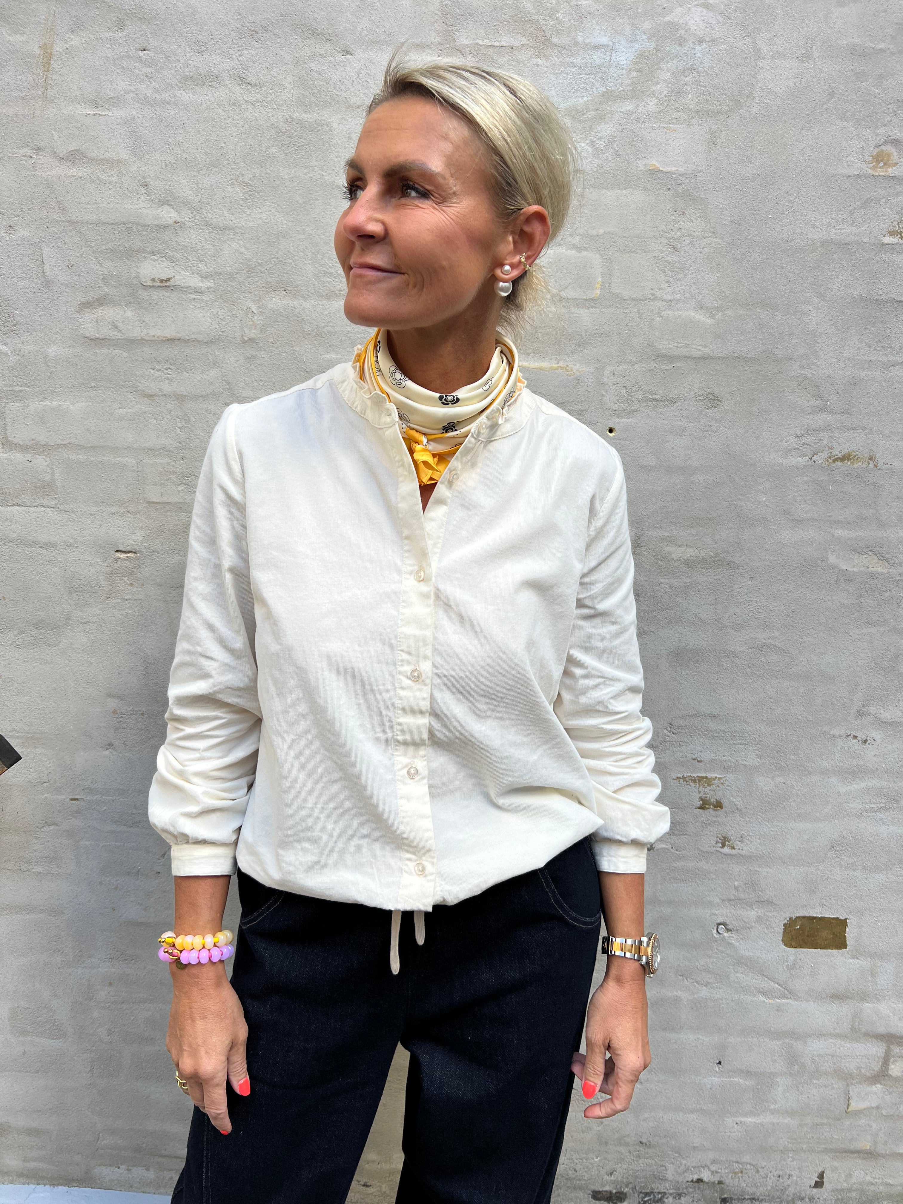 Blom Scarf - Gul