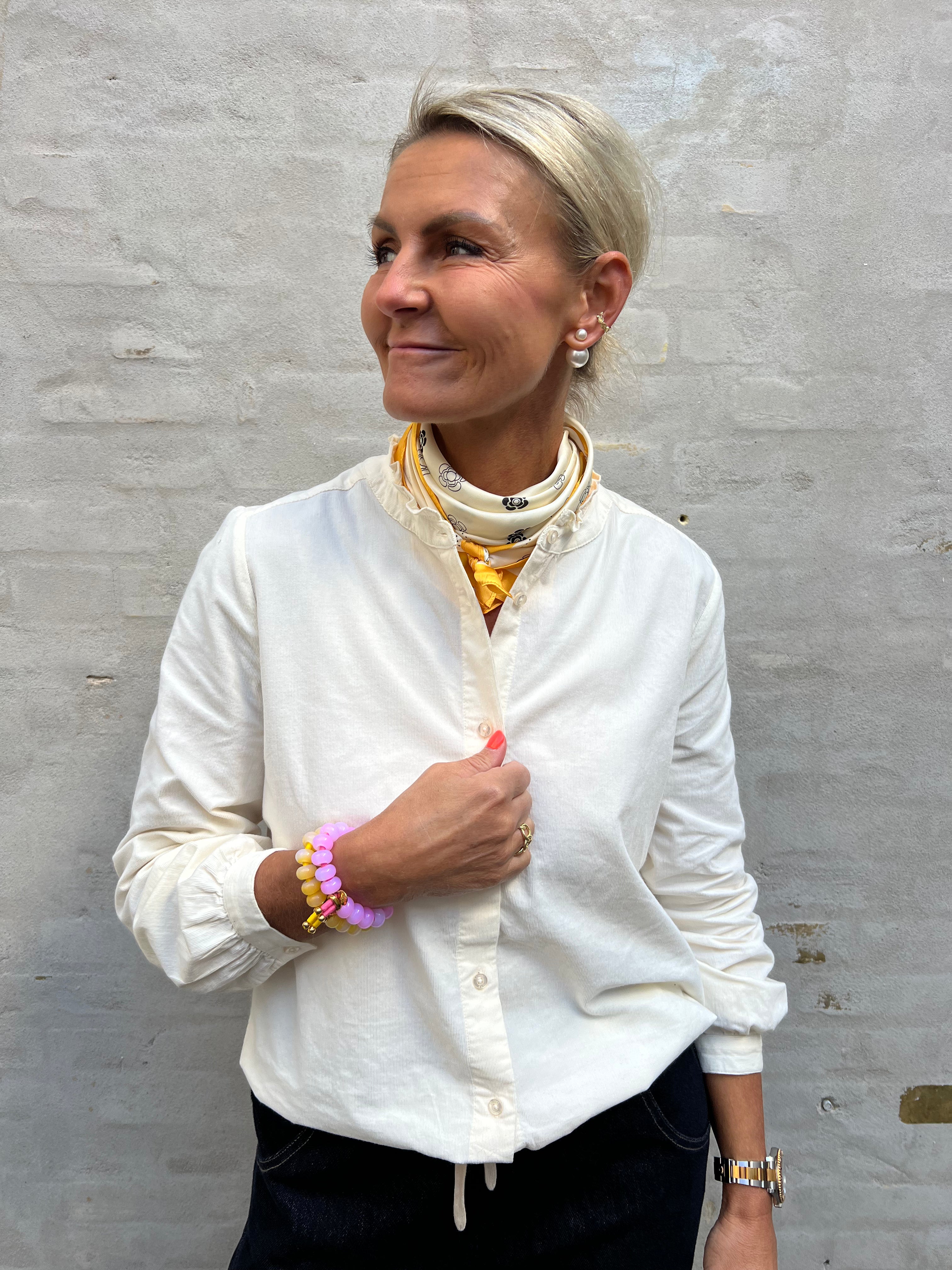 Blom Scarf - Gul