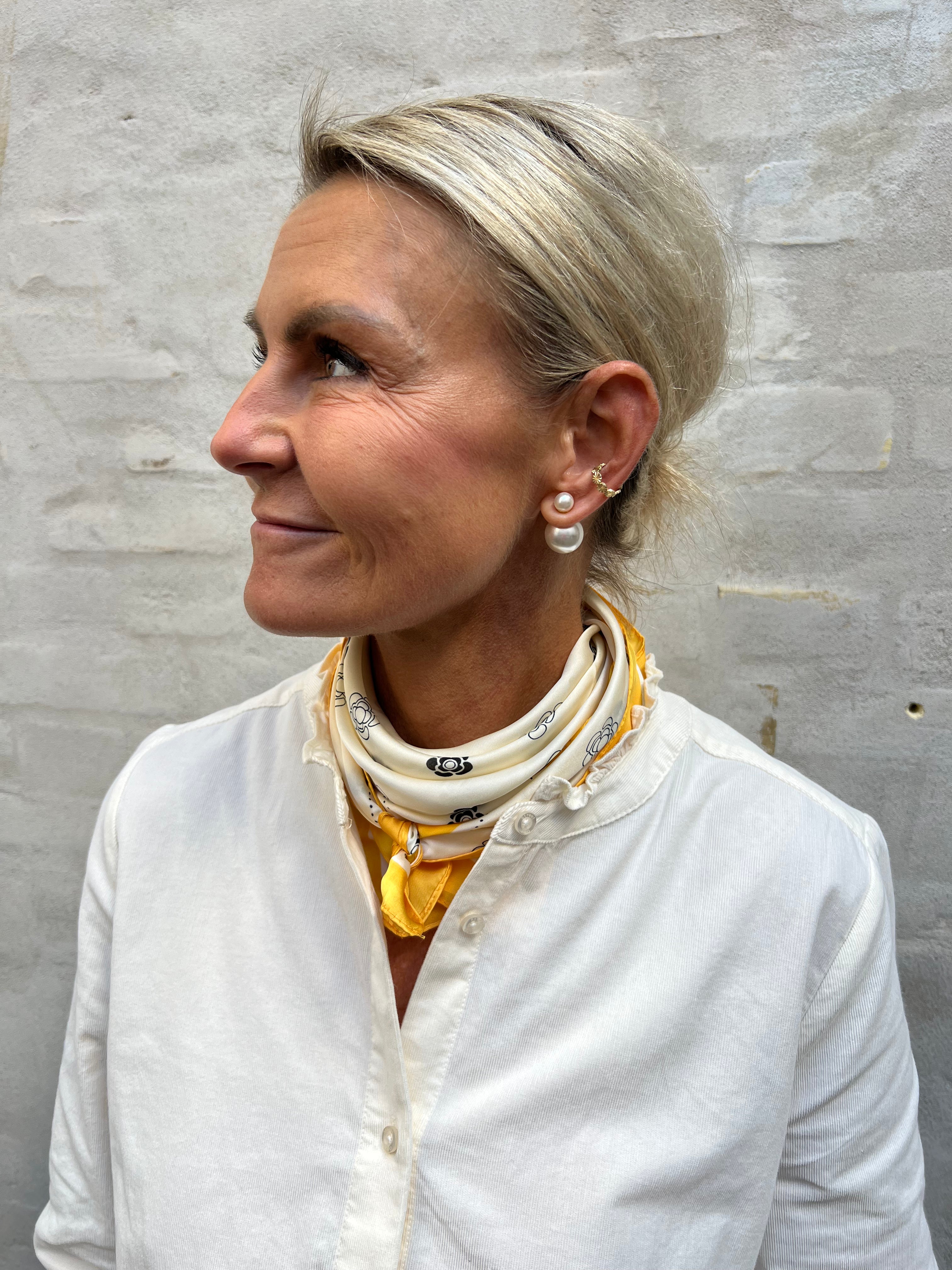 Blom Scarf - Gul