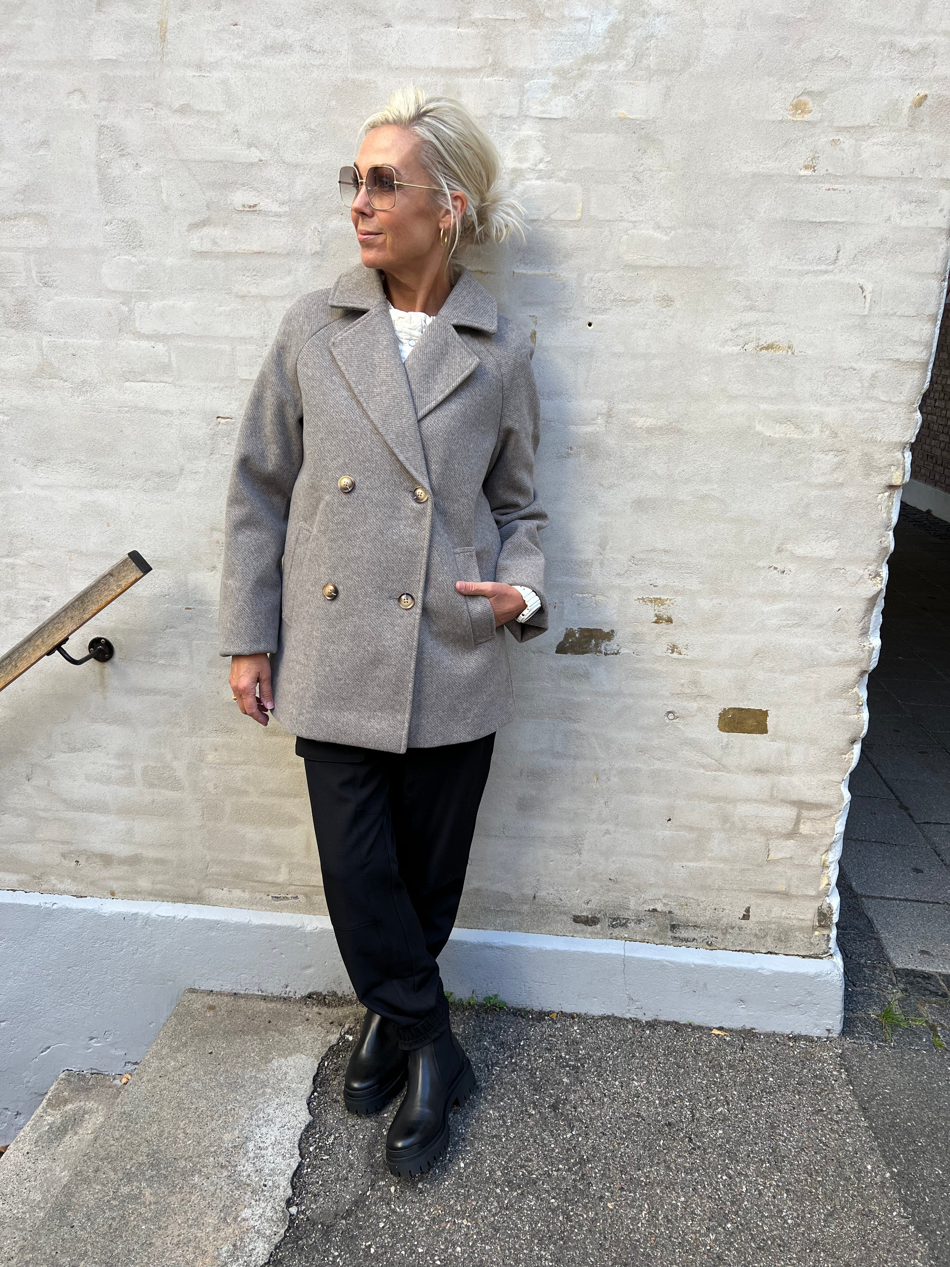 MARBEL COAT - Morel