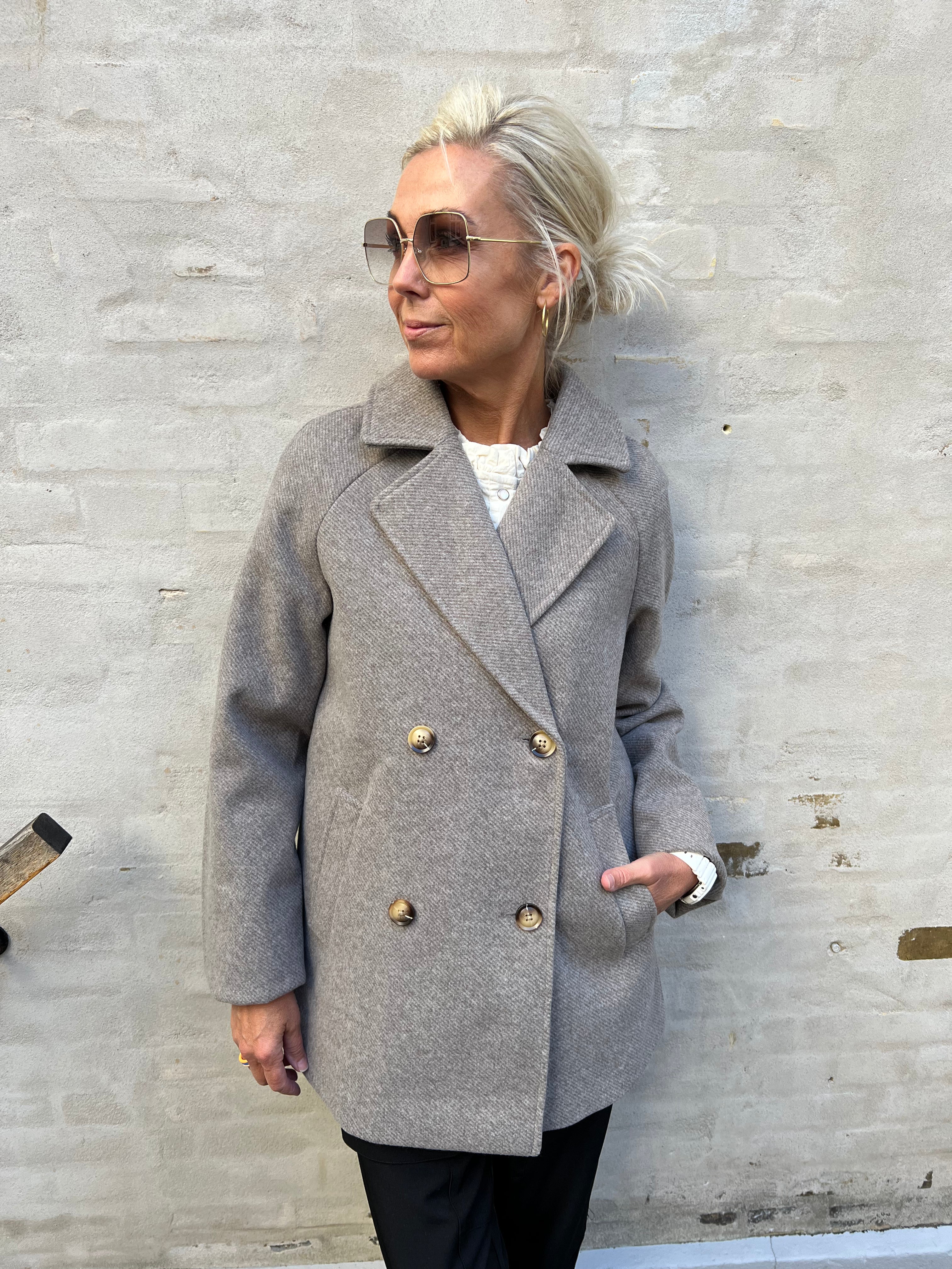 MARBEL COAT - Morel