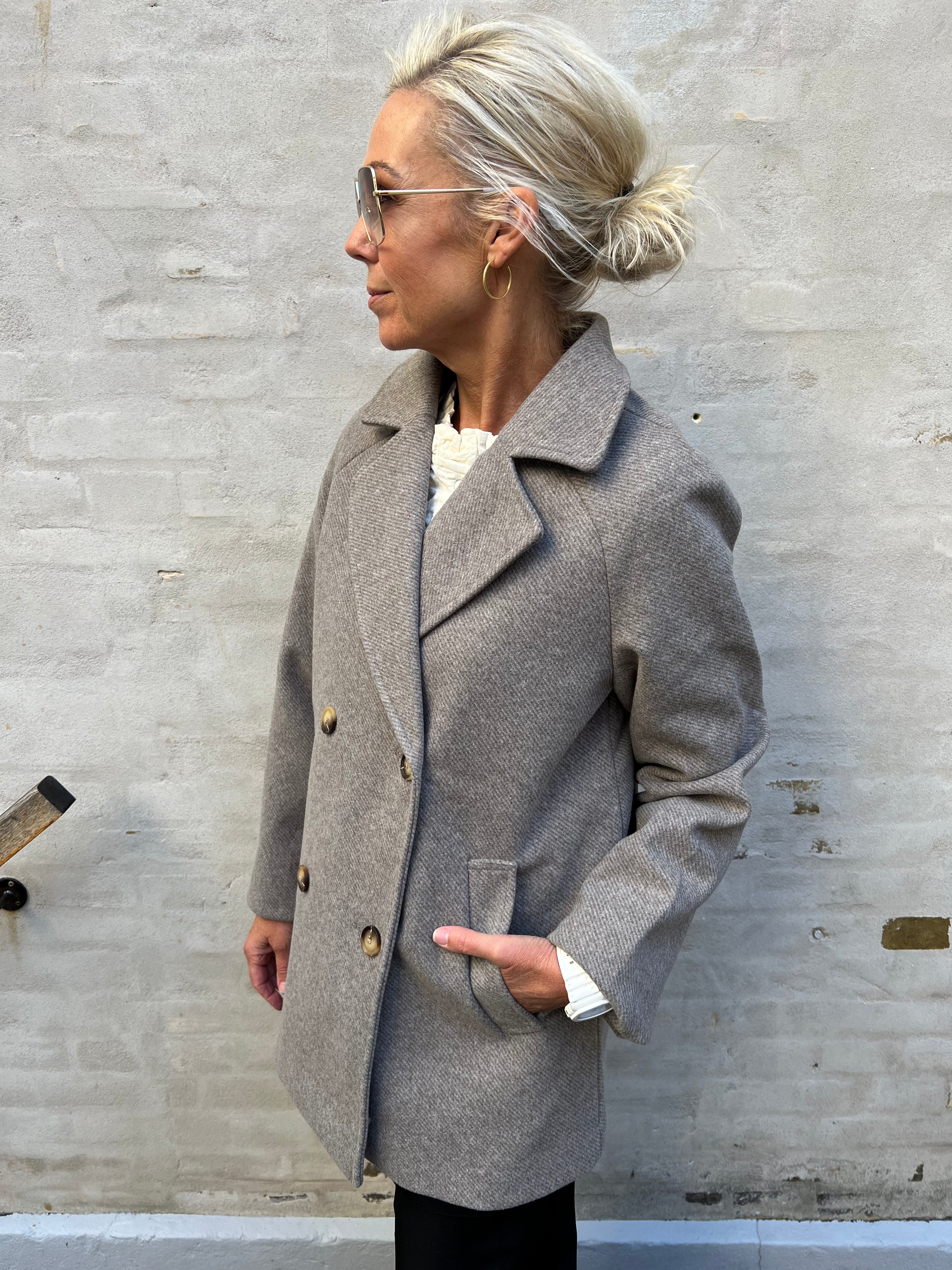 MARBEL COAT - Morel