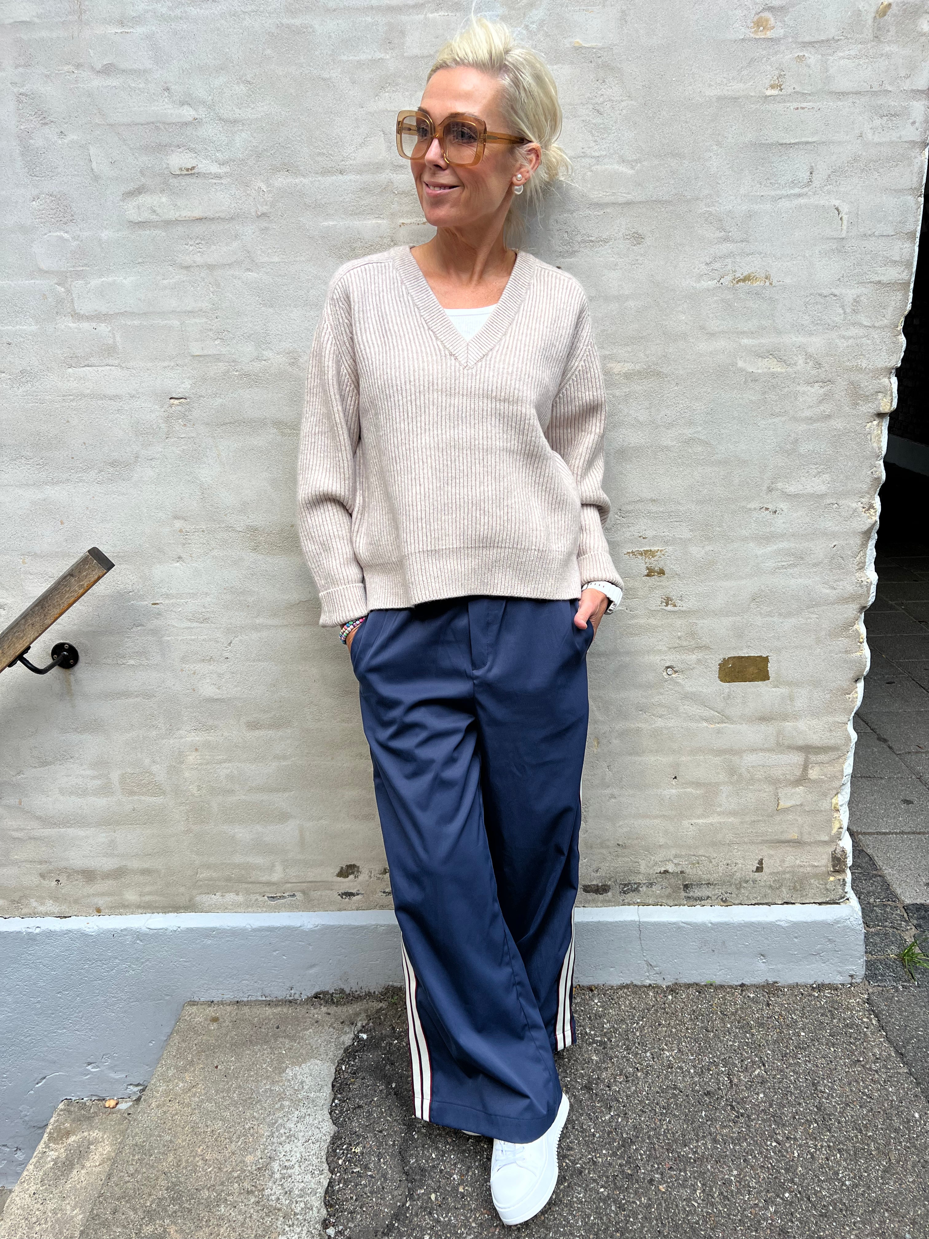 RowCC Rib V-Knit - Bone