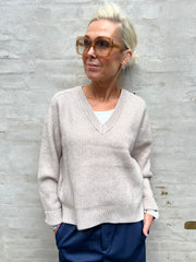 RowCC Rib V-Knit - Bone