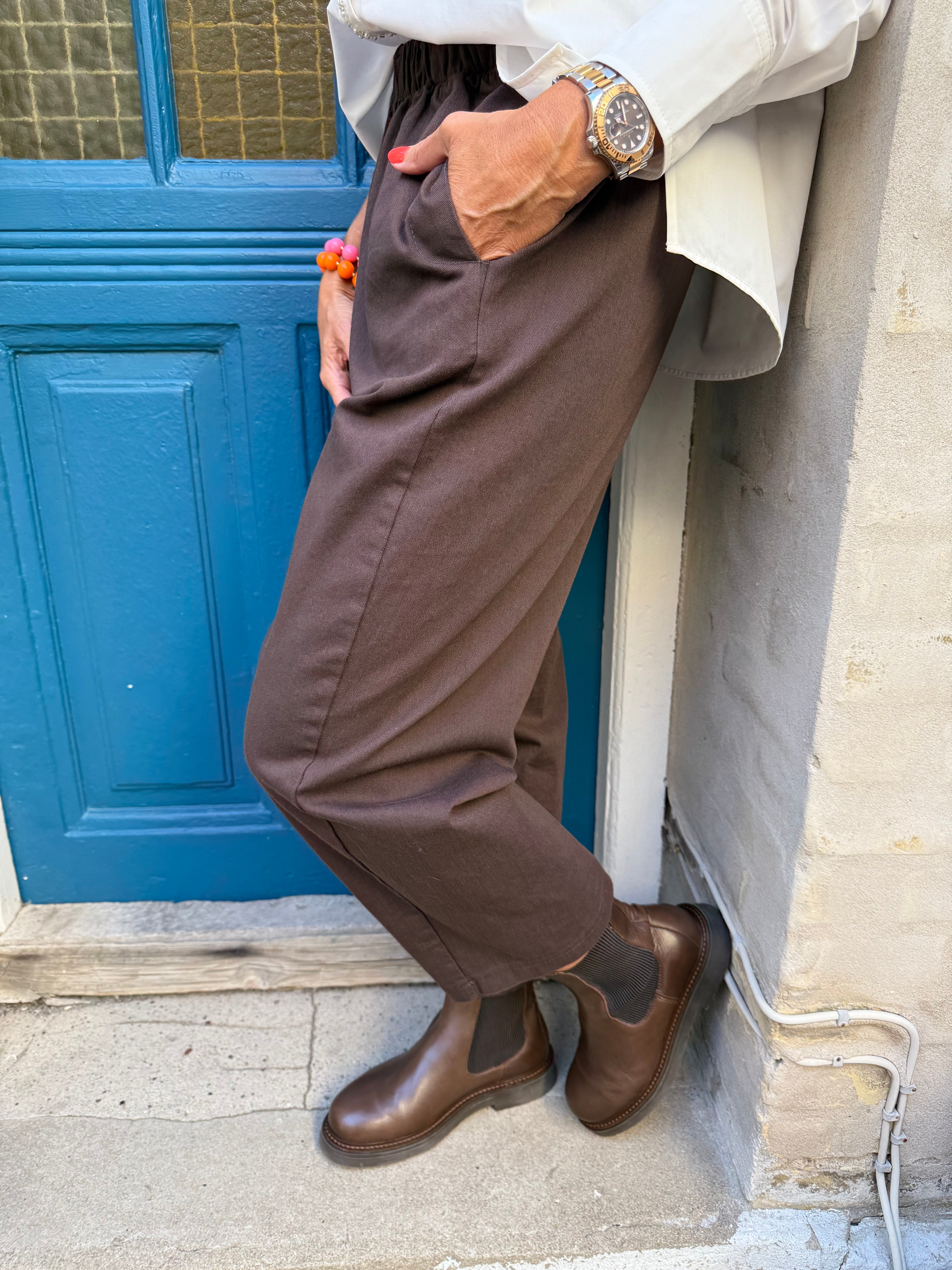 PREORDER-Cilla Pants - Brown