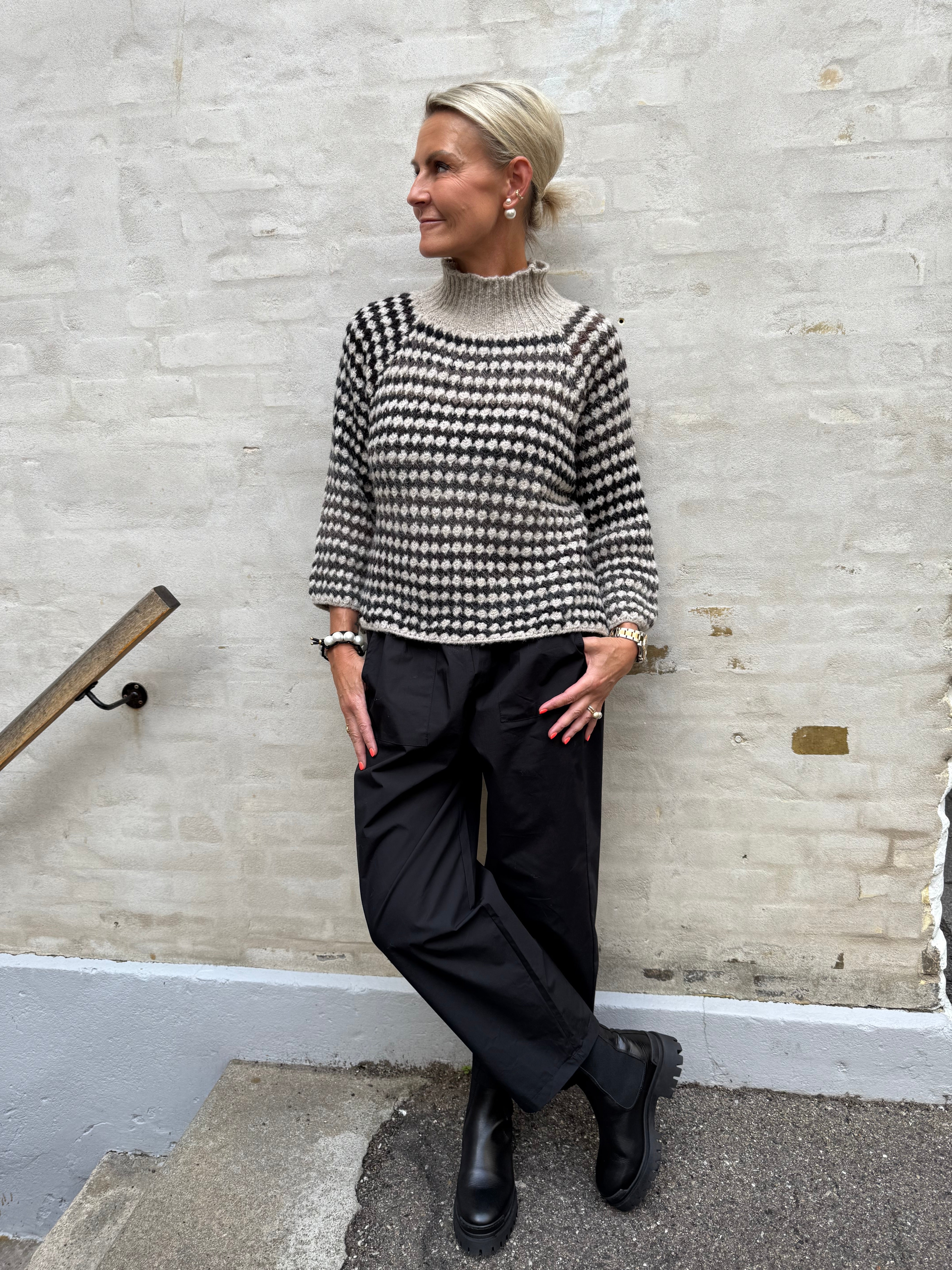 PREORDER-MdcFatima Knit - Beige/Moro