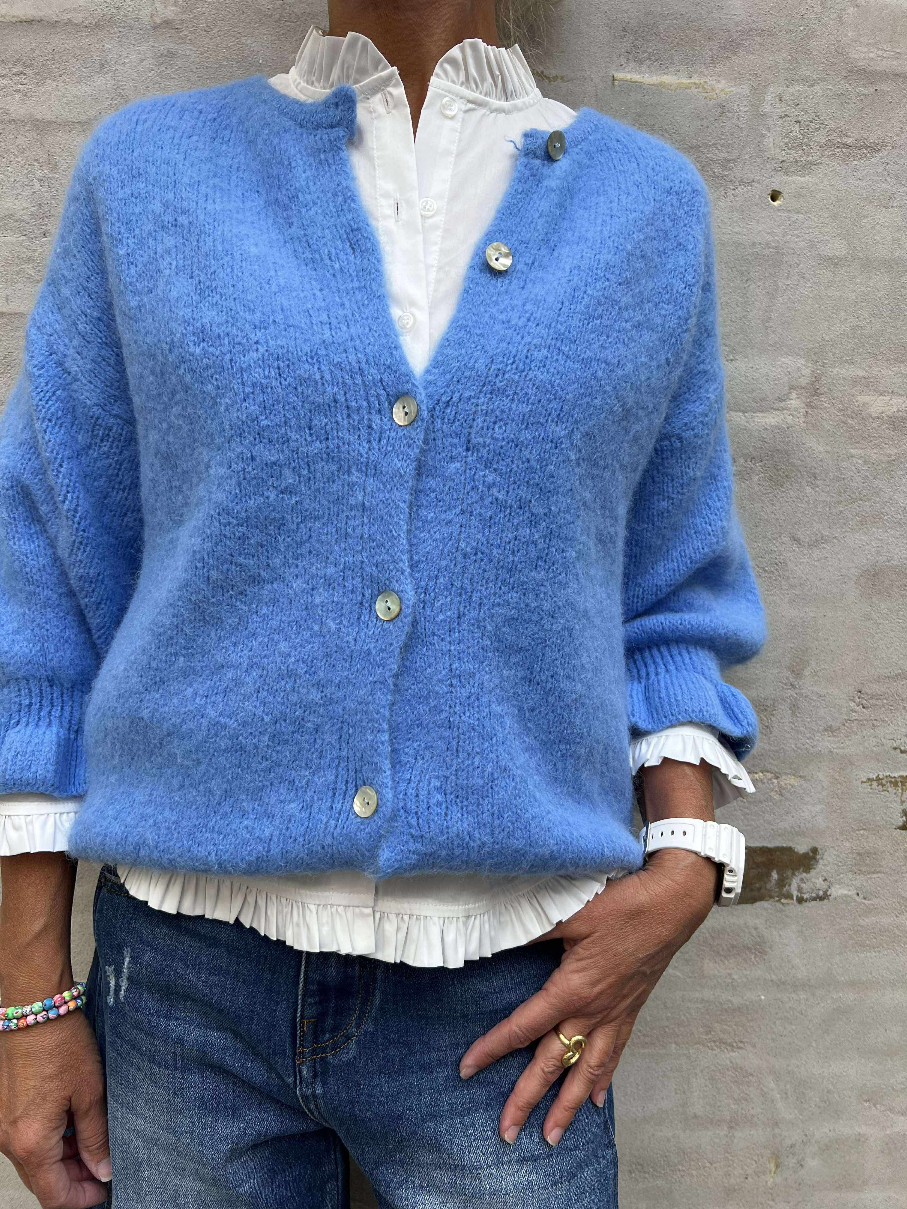Juliana Knit - Strong Celeste