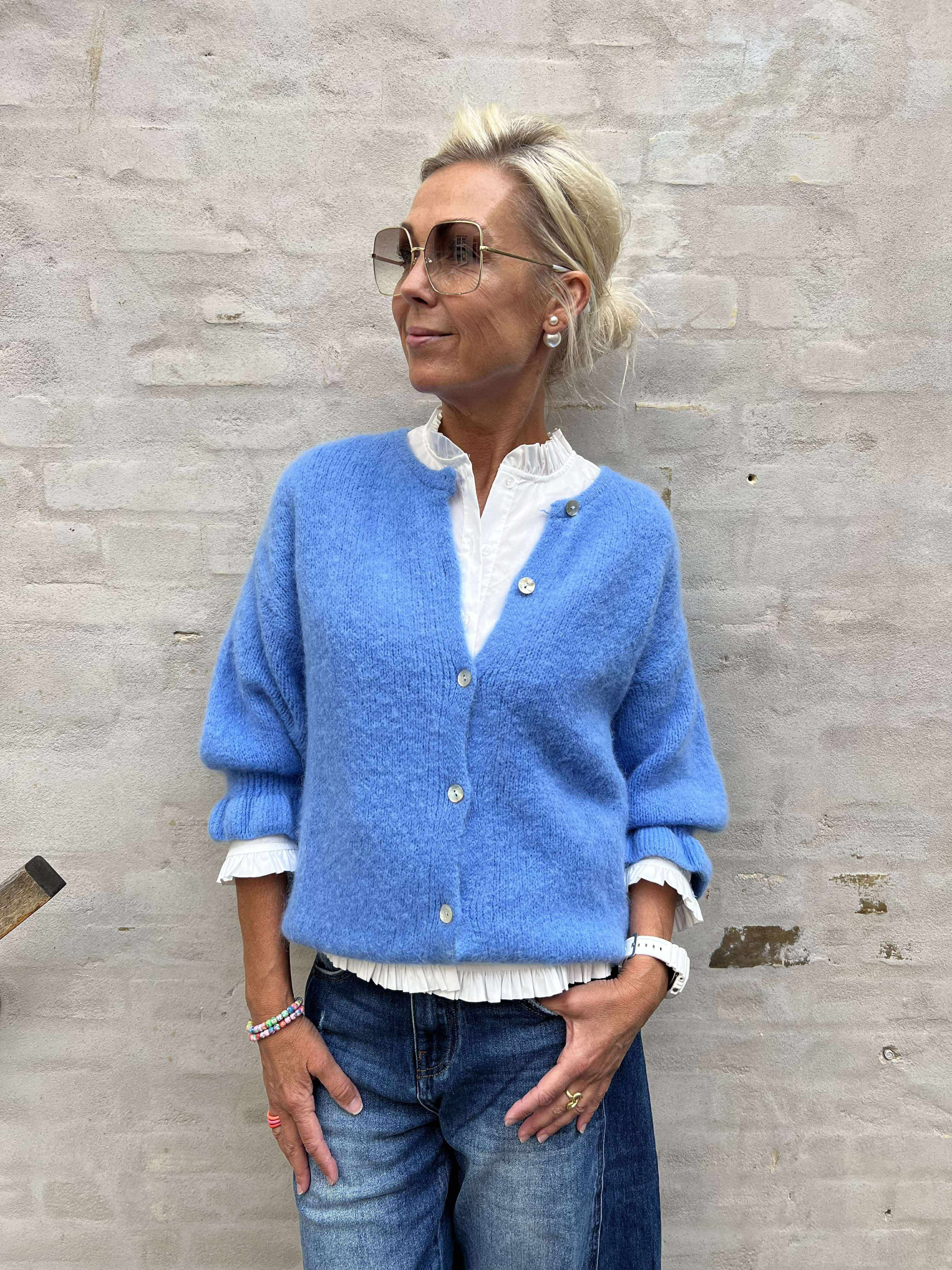 Juliana Knit - Strong Celeste
