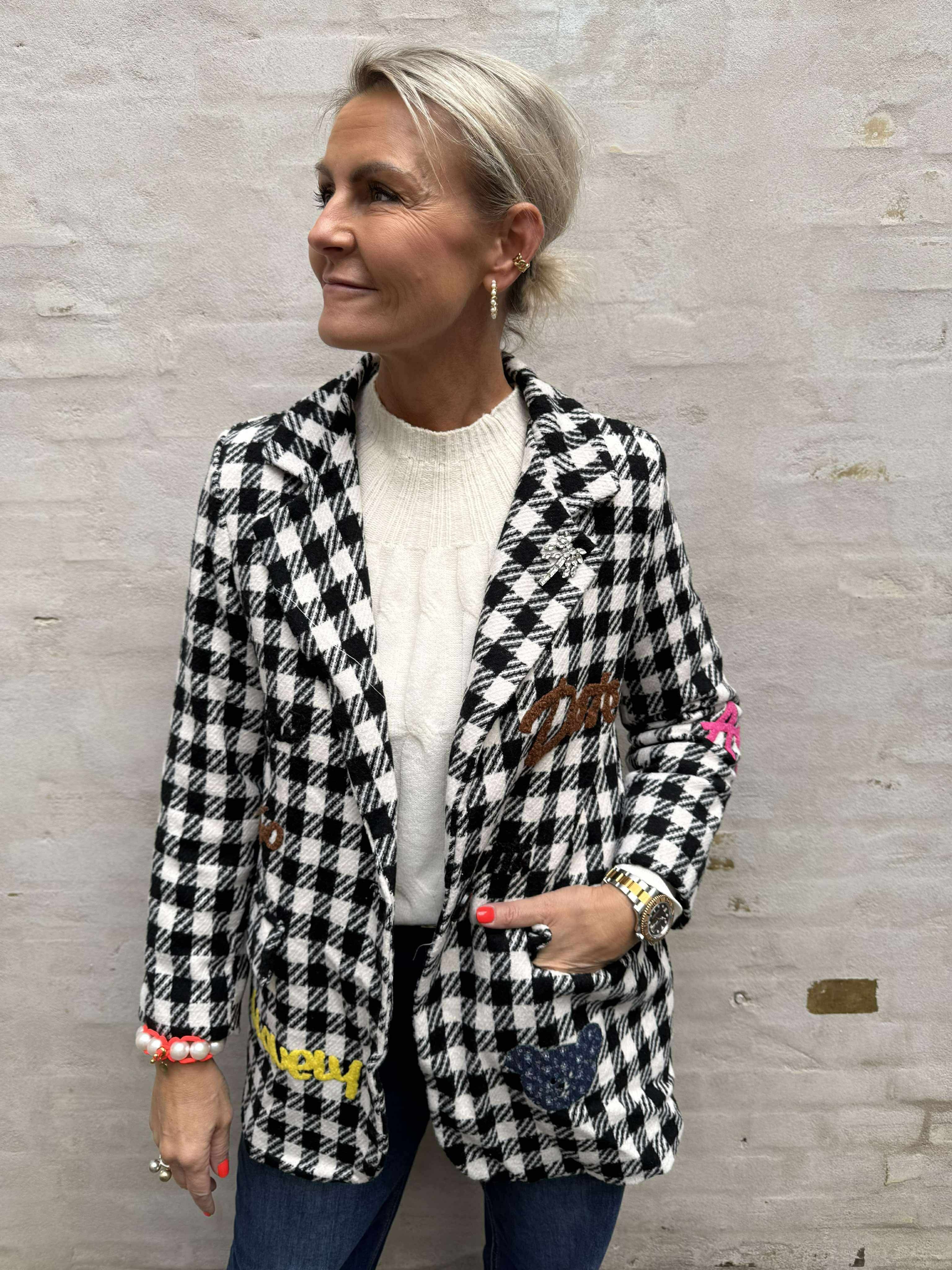 How to date Blazer - Black Check