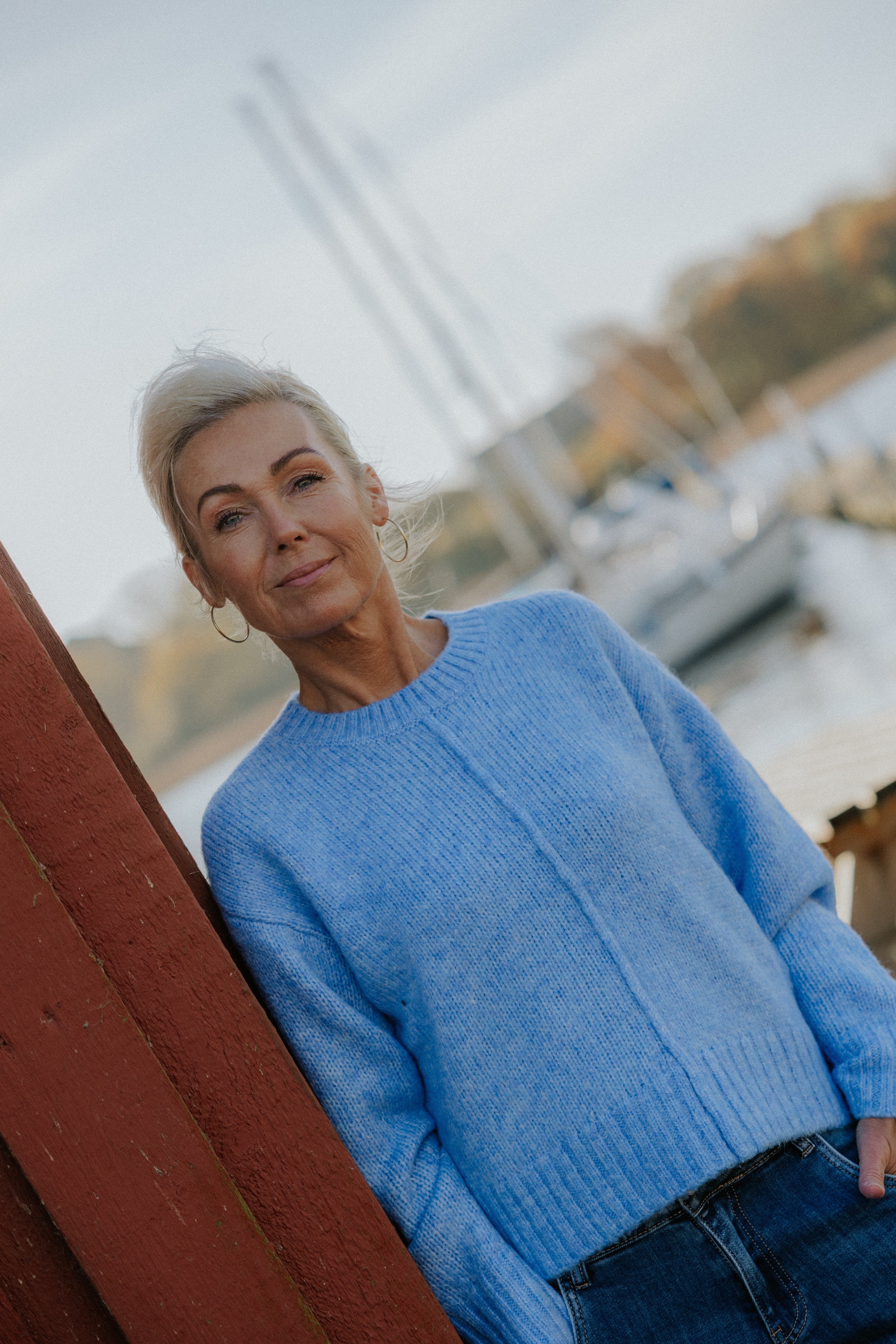 MALONE L/S O-NECK PULLOVER - Ebb And Flow MELANGE