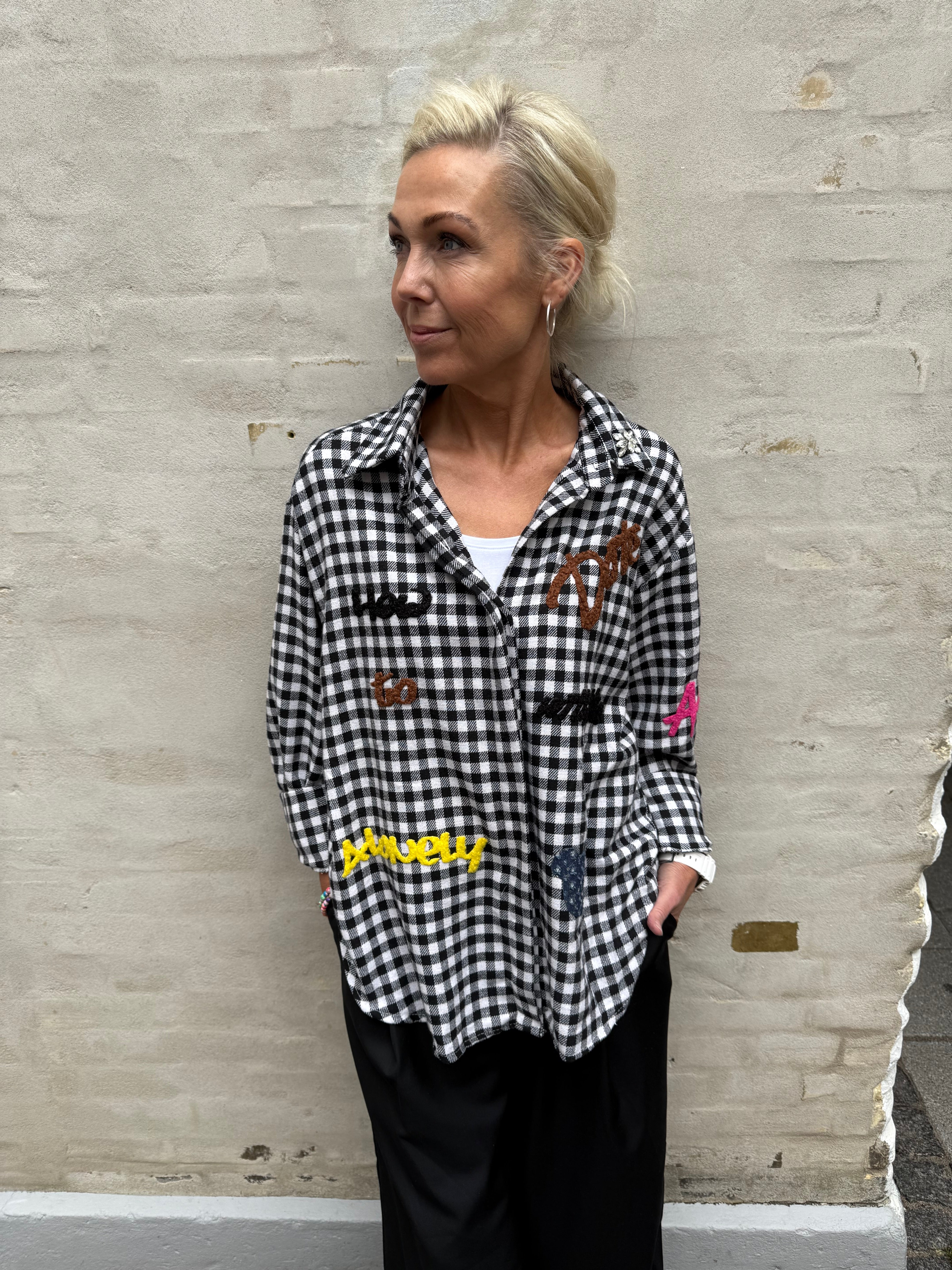 How to date Skjorte - Black Check