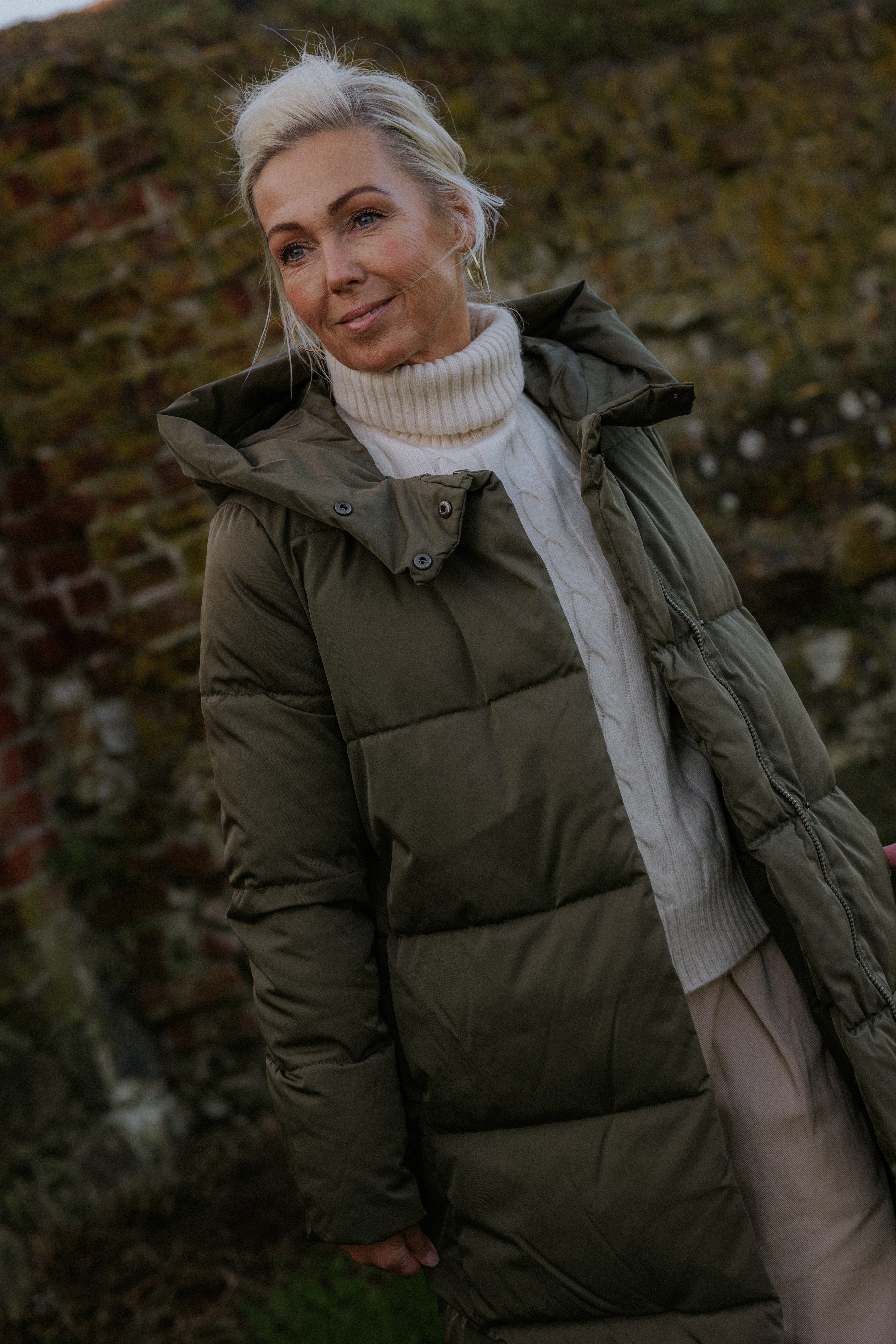 STELLA COAT - Grape Leaf